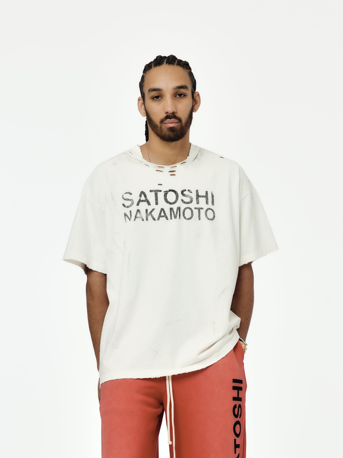 Destroyed Luke Tee (White)
