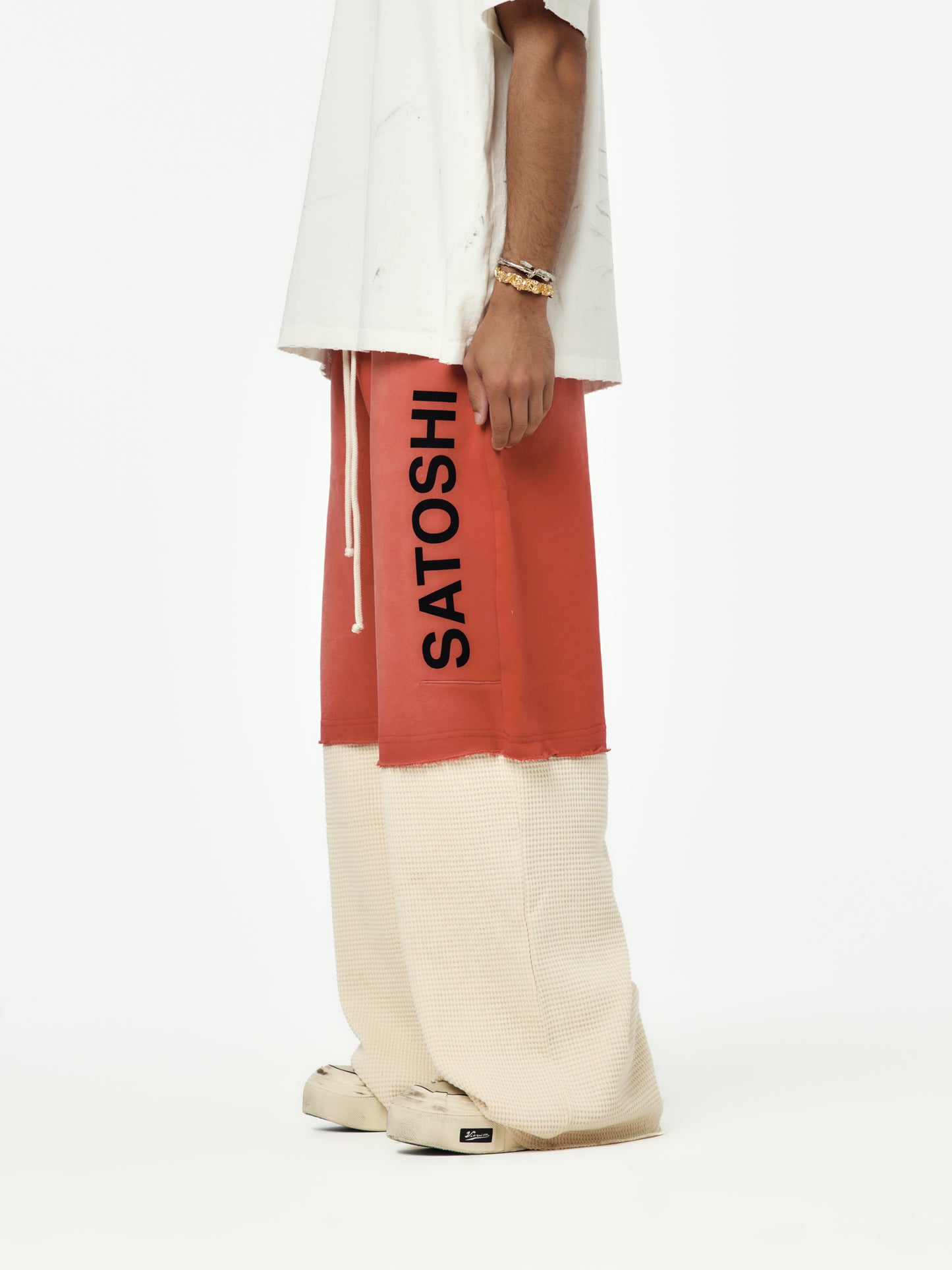 Double Layer Sweatpant (Red)