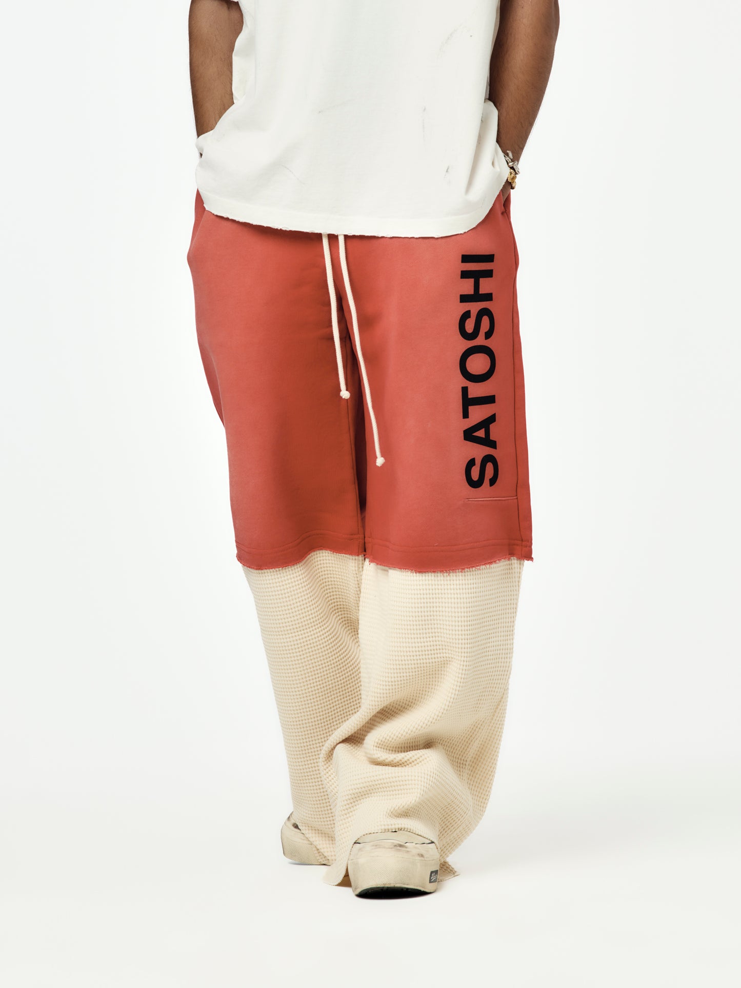 Double Layer Sweatpant (Red)