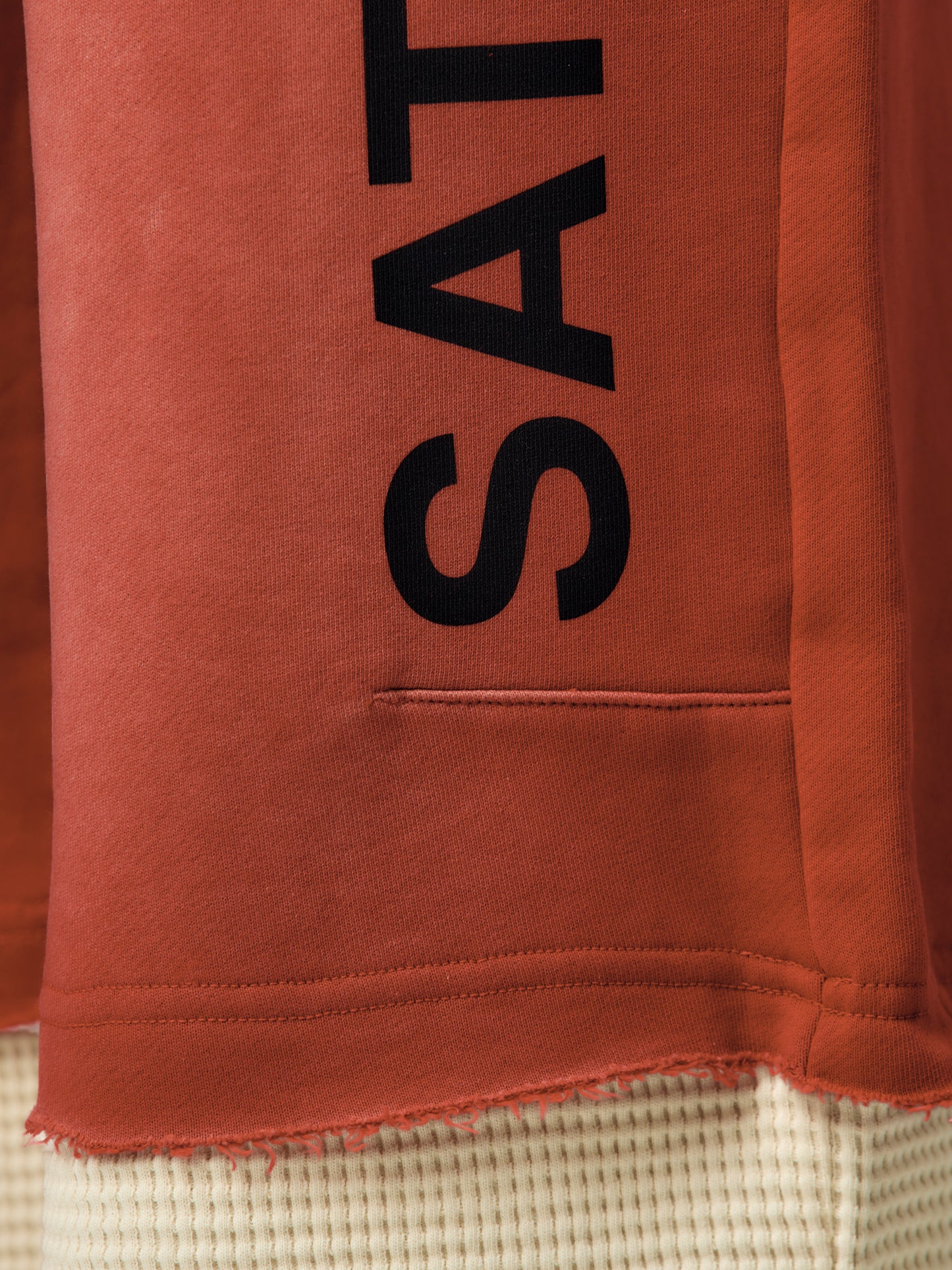 Double Layer Sweatpant (Red)