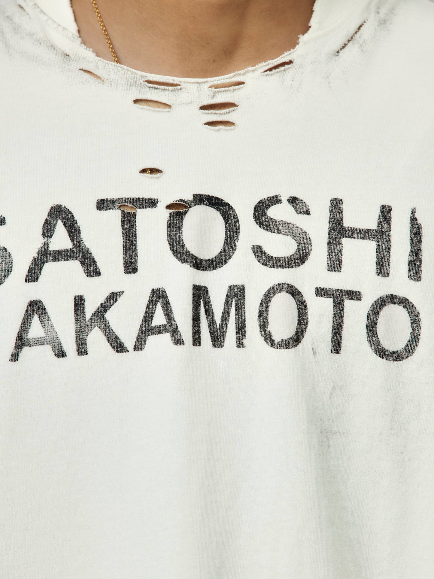 Destroyed Luke Tee (White)