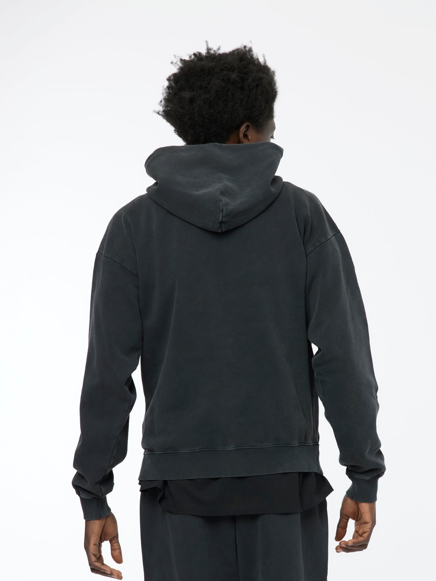 Rose Classic Hoodie (Washed Black)