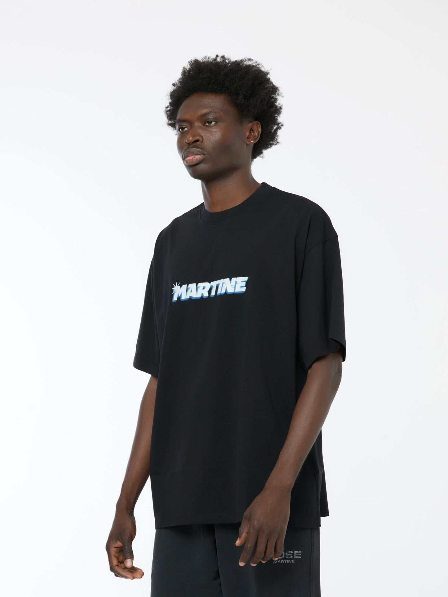 Telly Oversized S/S T-Shirt (Black)