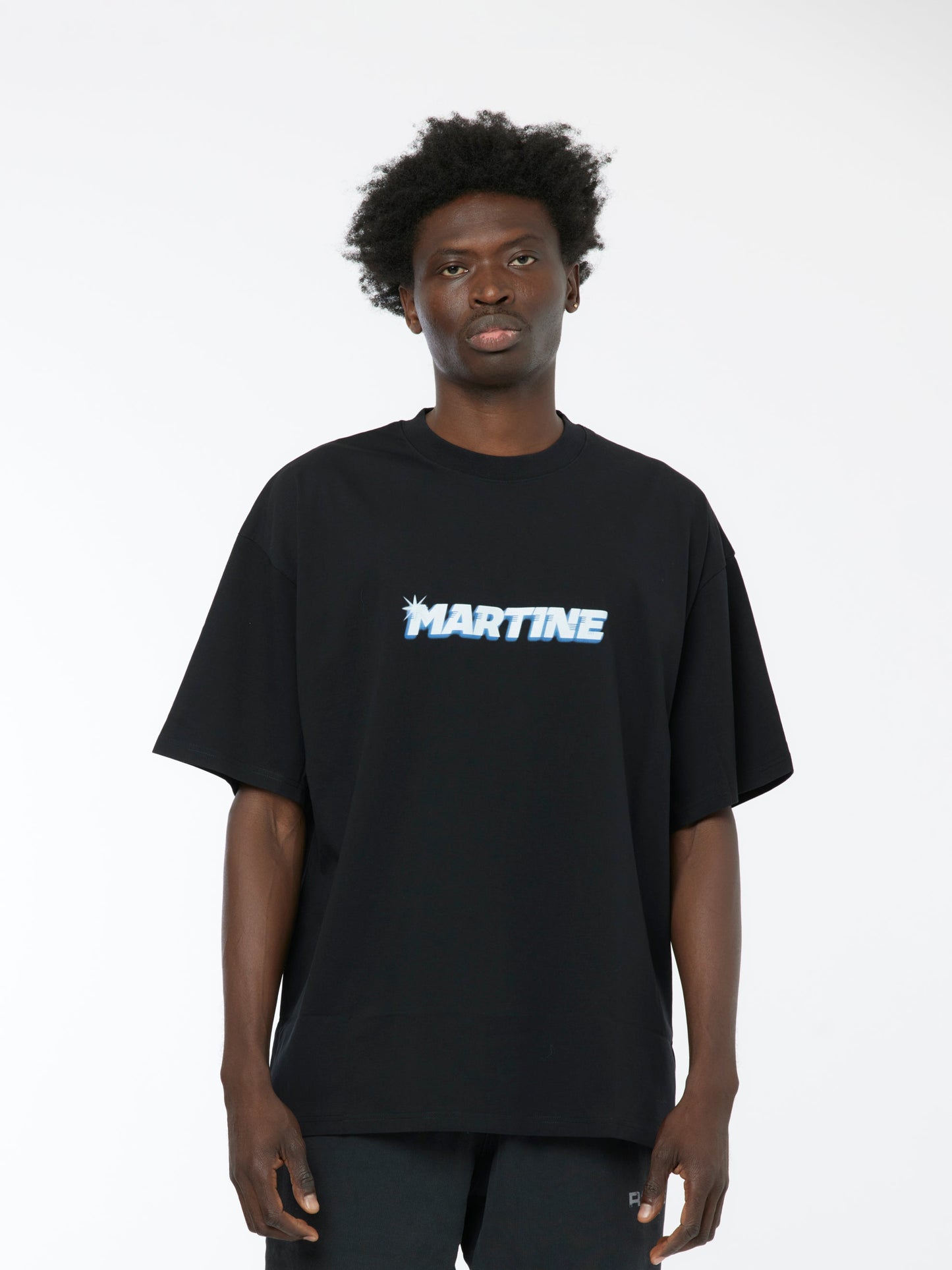 Telly Oversized S/S T-Shirt (Black)