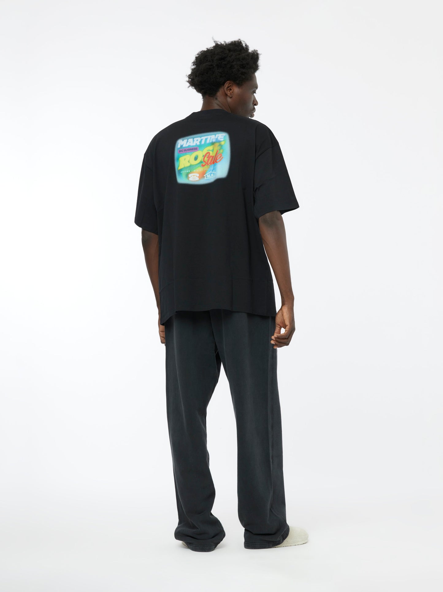 Telly Oversized S/S T-Shirt (Black)