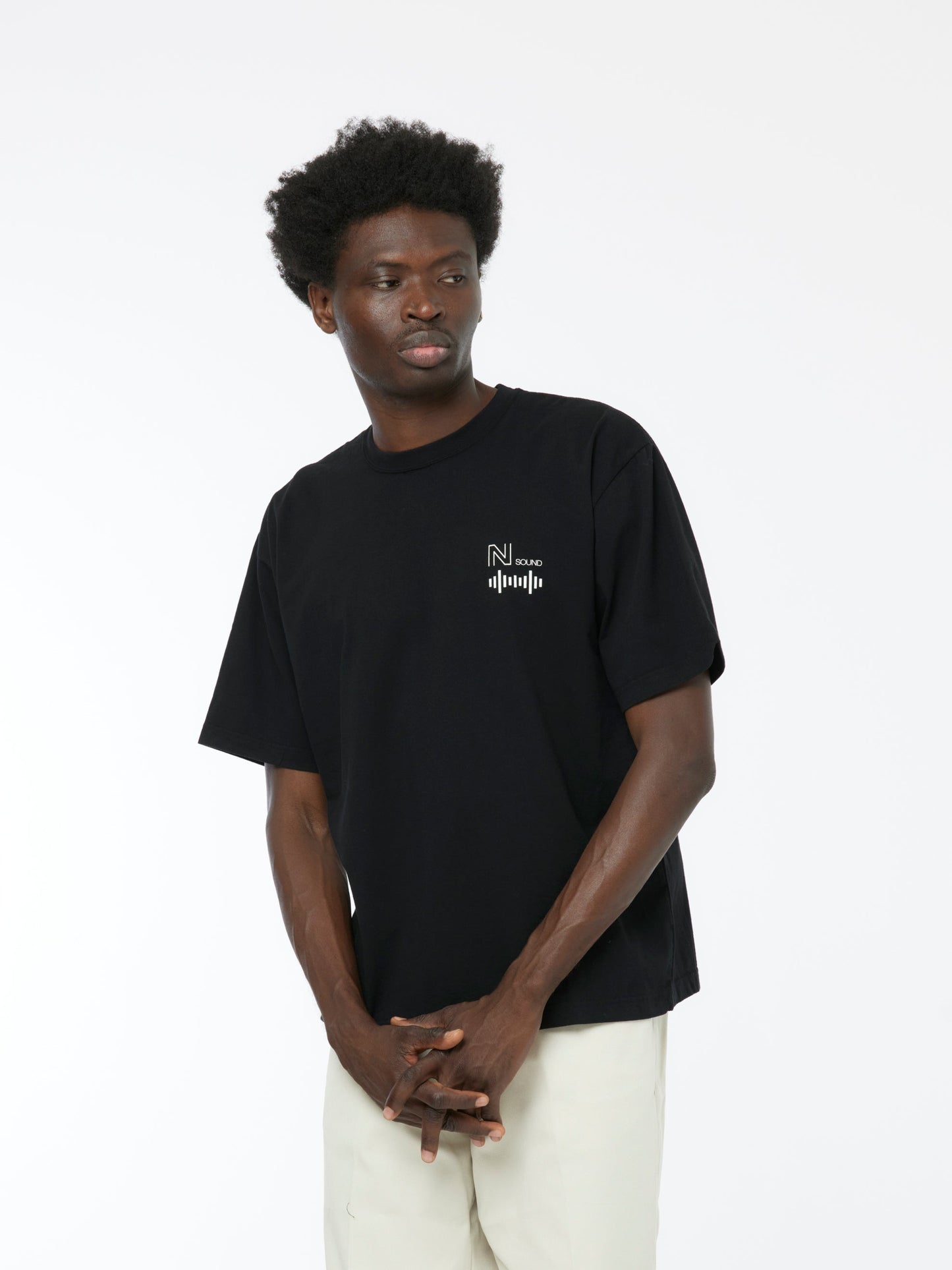 NH . BLACK TEE SS-5