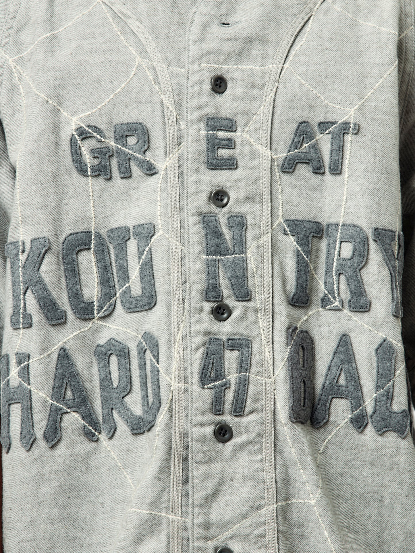 Cotton Wool GREAT KOUNTRY Baseball Shirt (KOUNTY DREAM CATCH Remake)