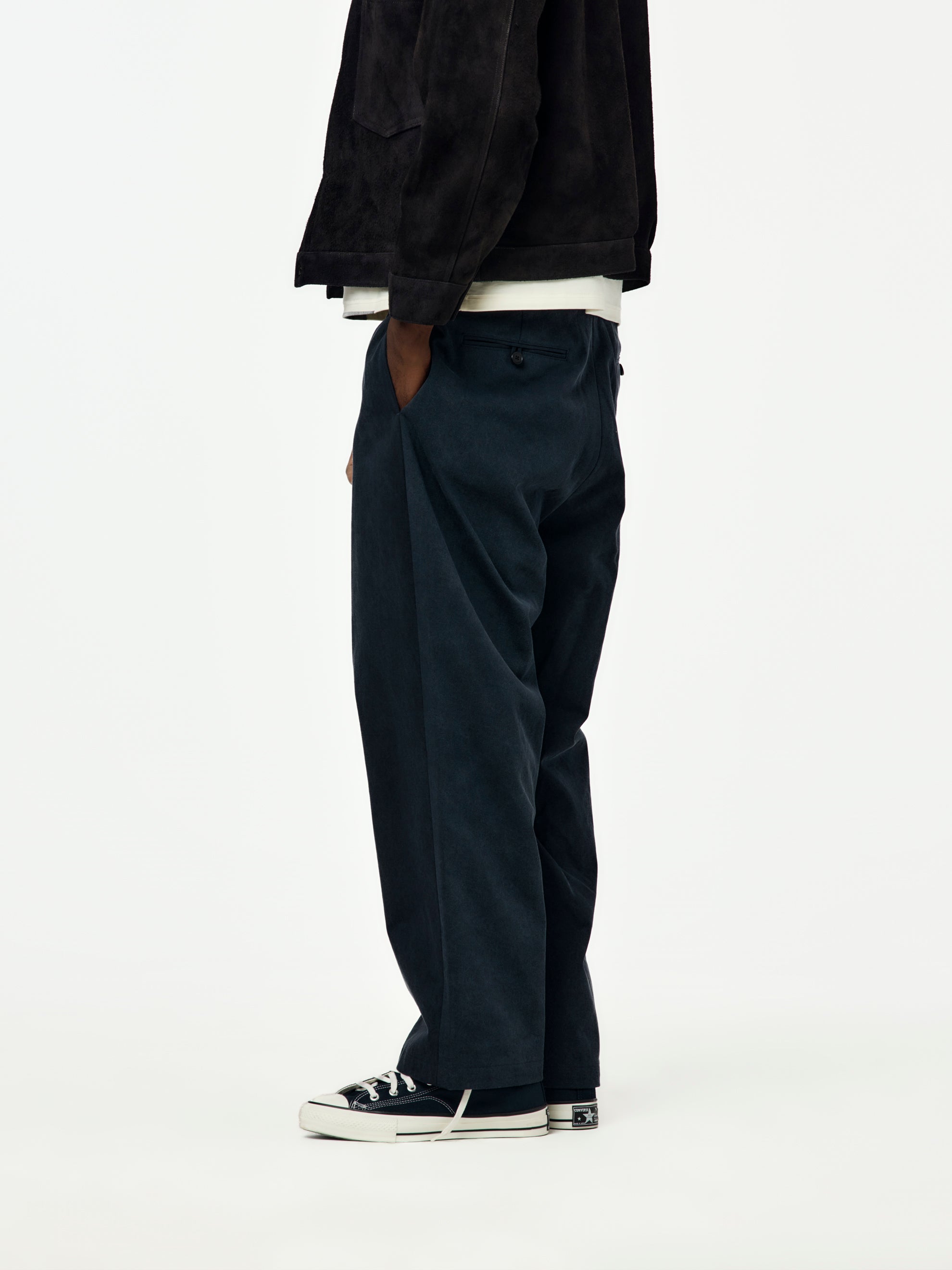 パンツ A.PRESSE Work Chino Trousers 3 NAVY A.PRESSE 