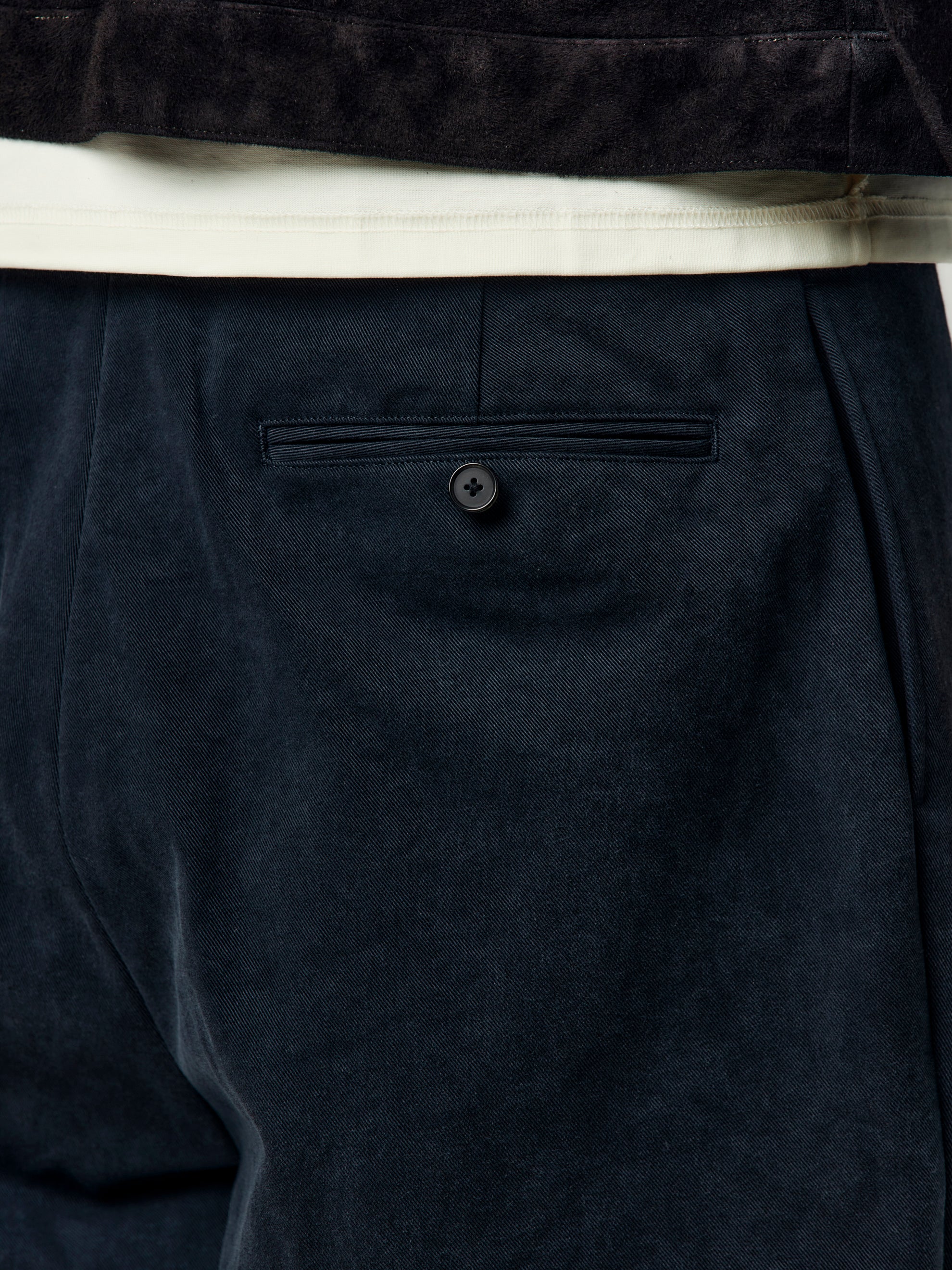 パンツ A.PRESSE \"TYPE.3 CHINO TROUSERS\" NAVY3 A.PRESSE Type.3 Chino Trousers (Navy) - UNION LOS ANGELES
