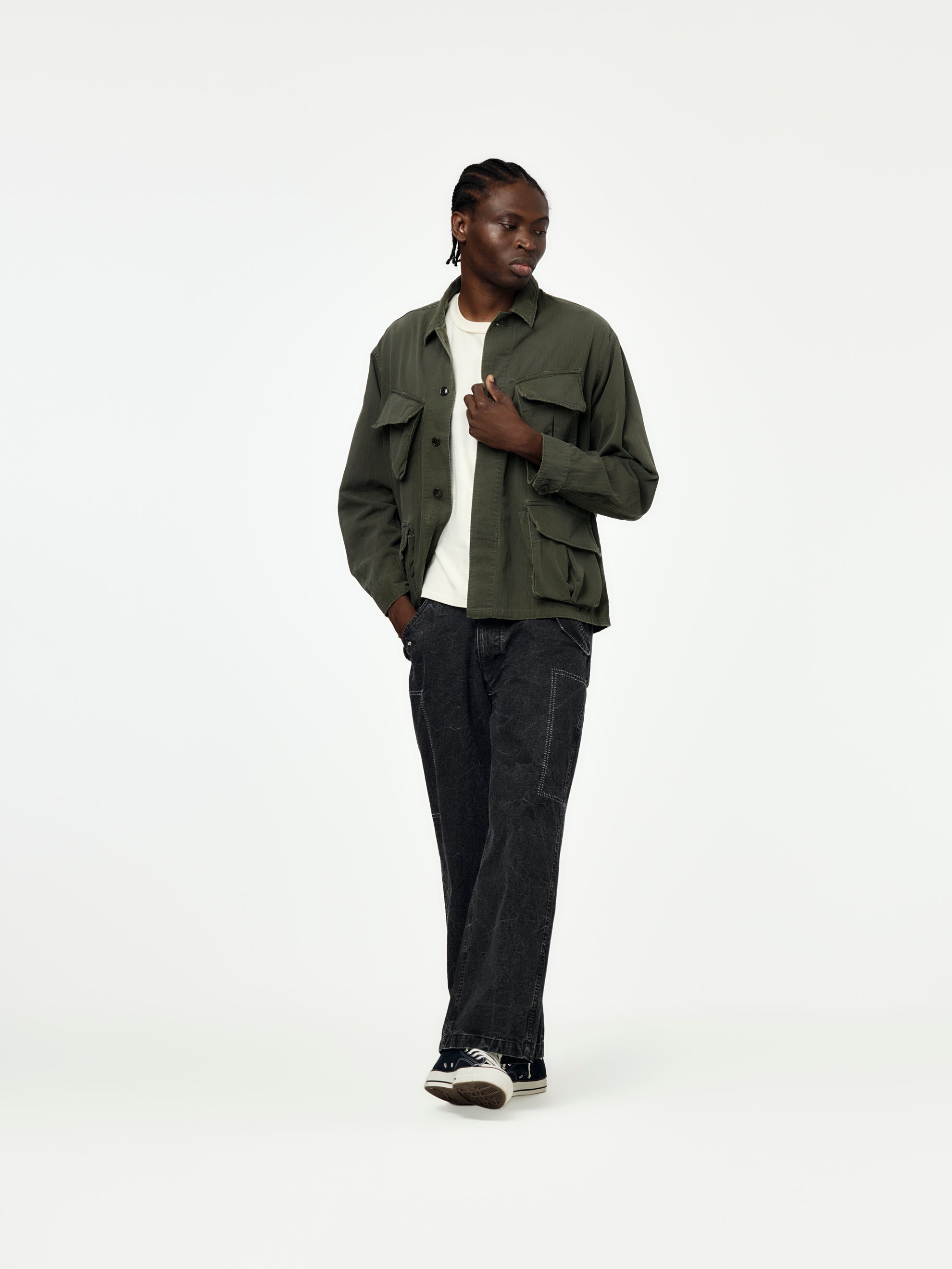 A.PRESSE M-51 Custom Pants (Black) - UNION LOS ANGELES