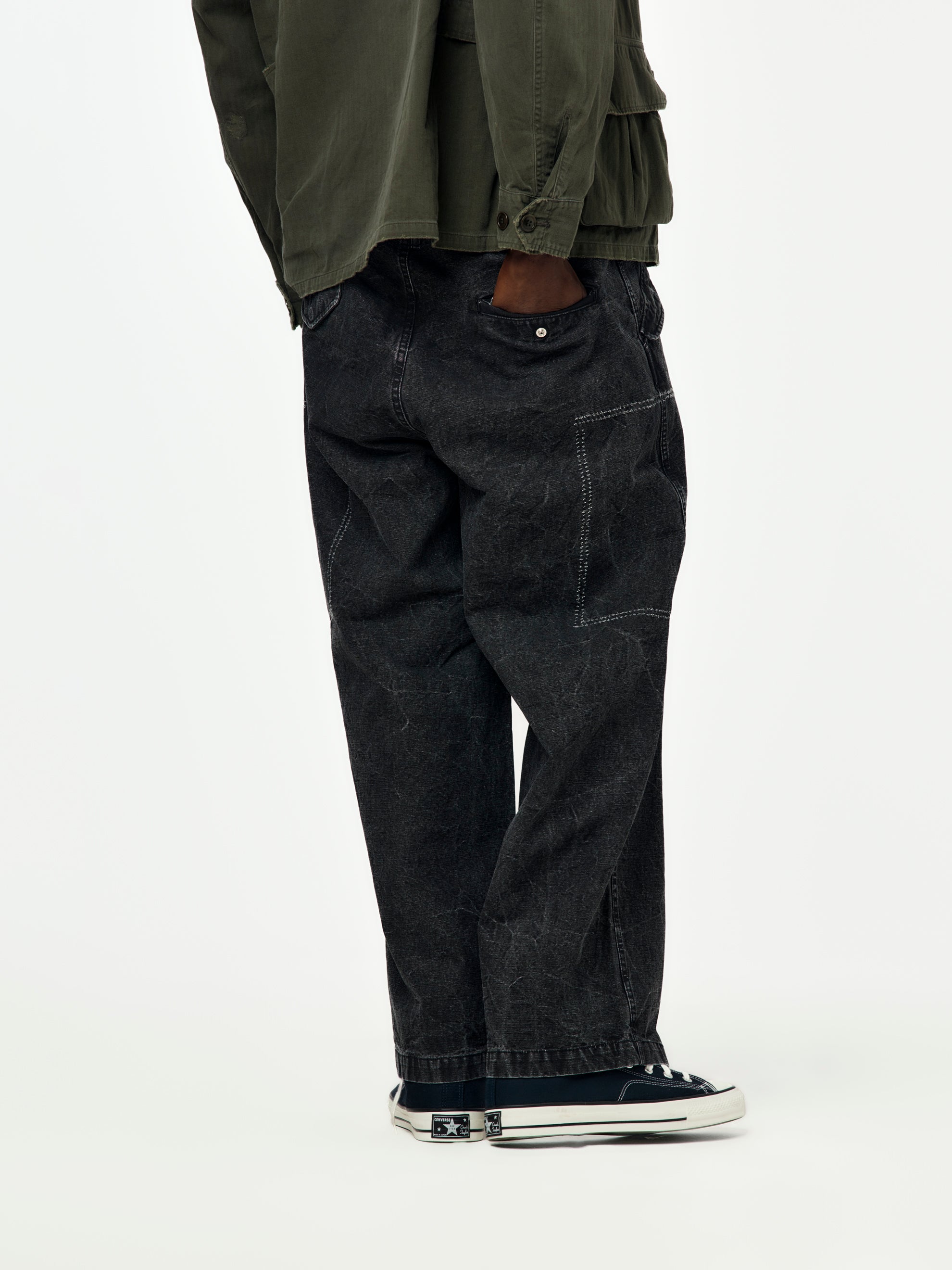 未使用 A.PRESSE 24AW M-51 Custom Pants 2 A.PRESSE M-51 Custom Pants (Black) - UNION LOS ANGELES