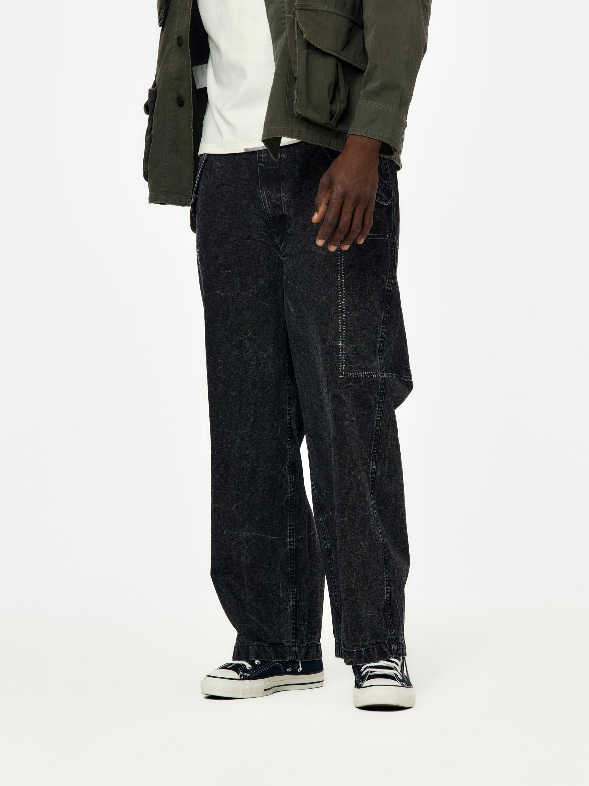 A.PRESSE M-51 Custom Pants (Black) - UNION LOS ANGELES