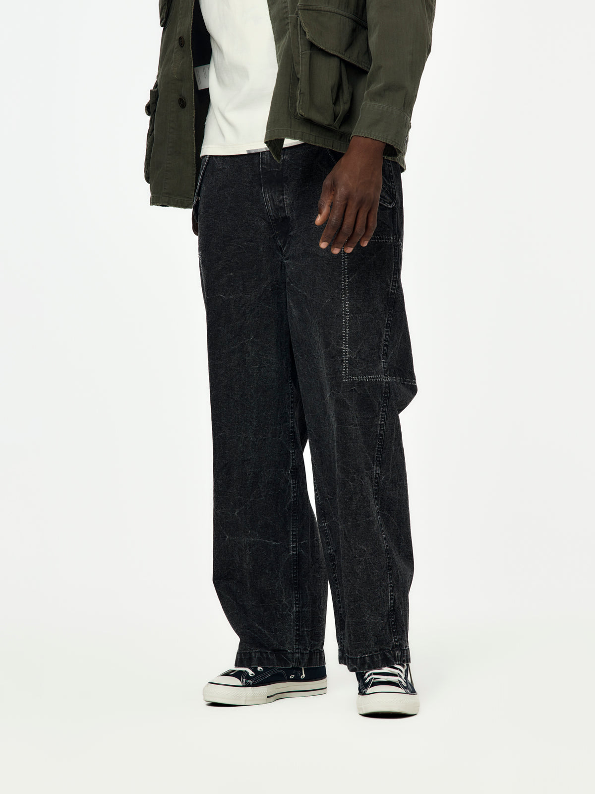 A.PRESSE M-51 Custom Pants (Black) - UNION LOS ANGELES