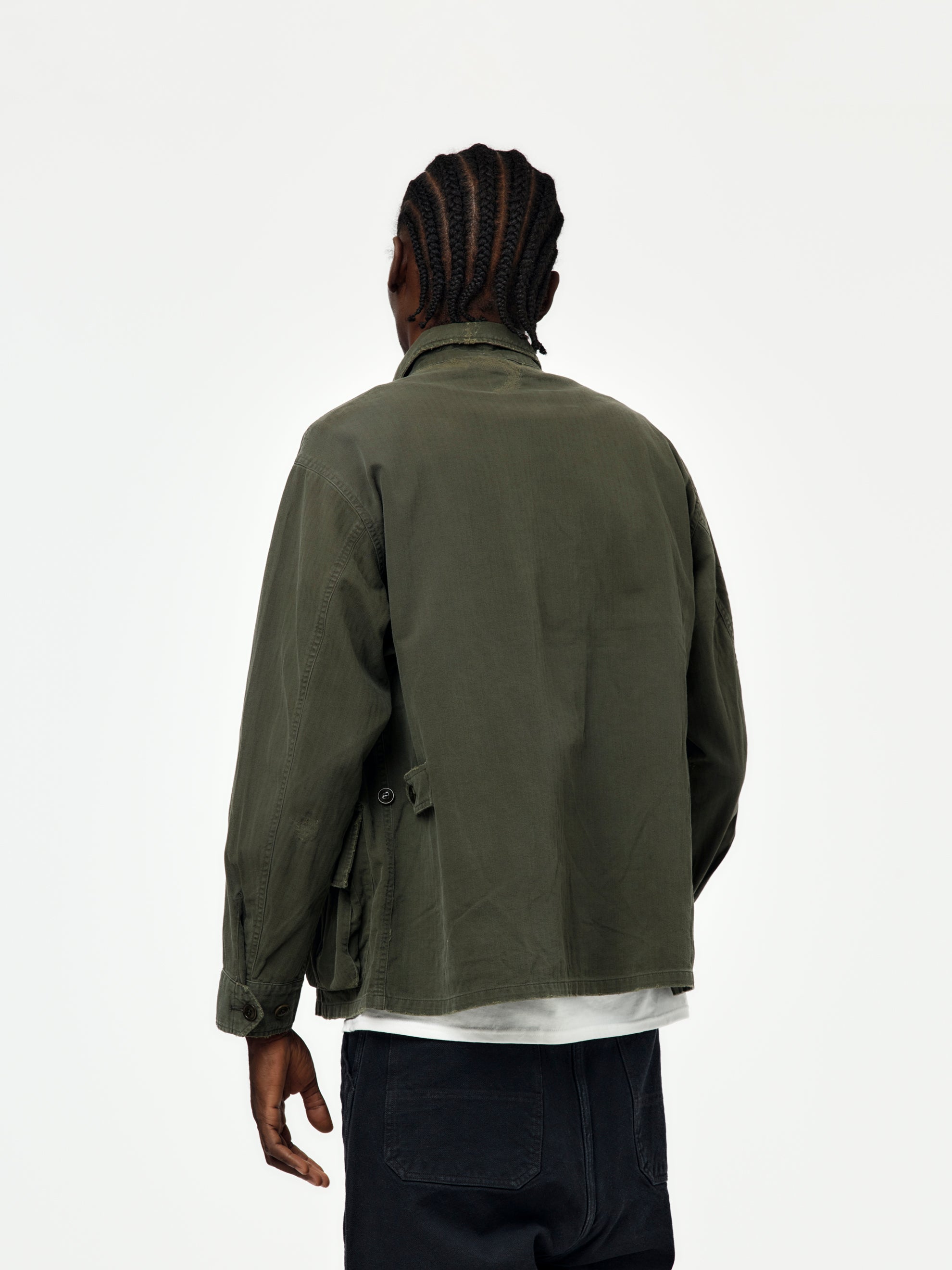 【新品】A.PRESSE JUNGLE FATIGUE JACKET A.PRESSE Vintage US Army Jungle Fatigue Jacket (Olive