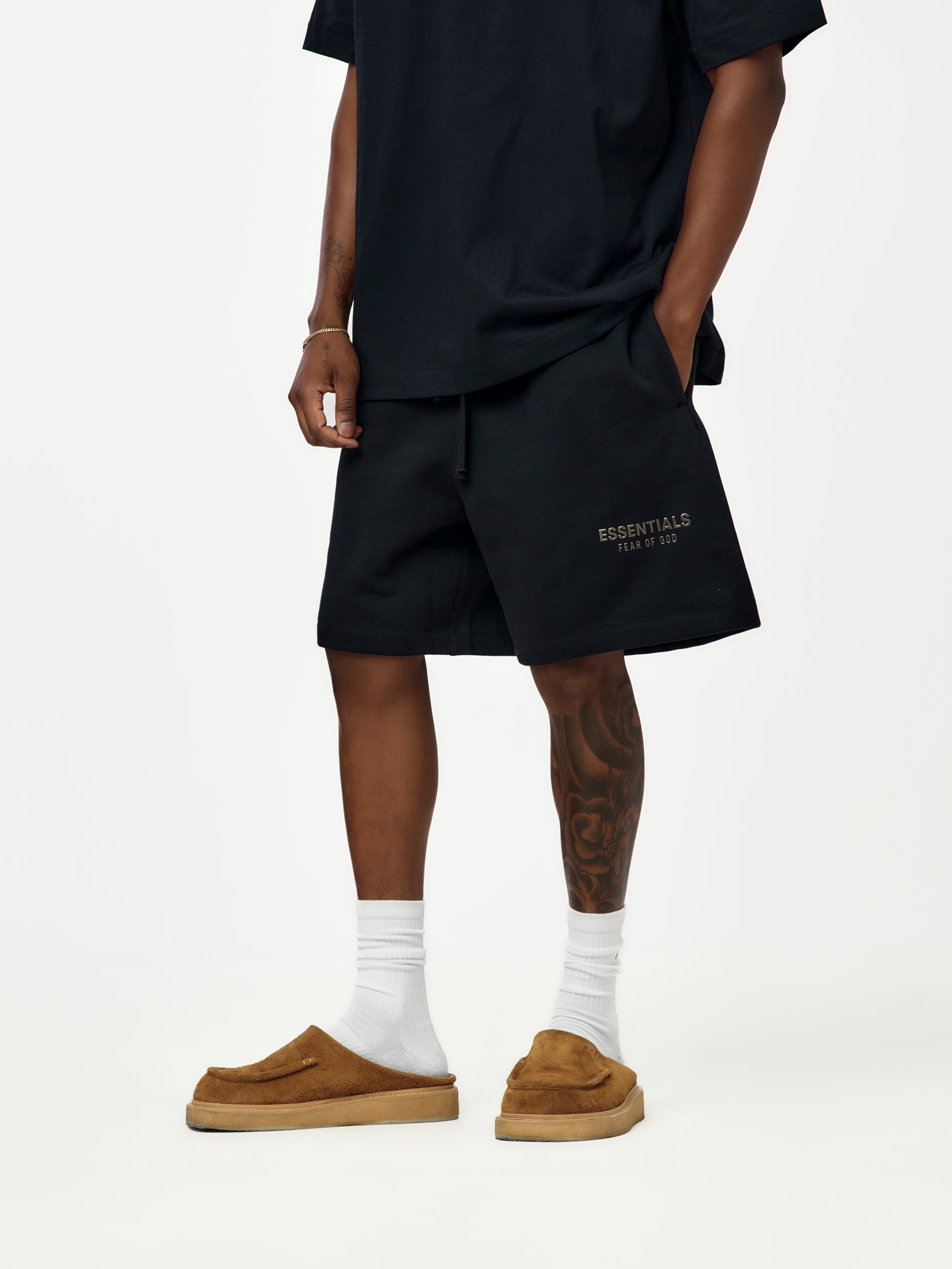 パンツ CLASSIC SWEATSHORT / Jet Black XS CLASSIC FLEECE SWEATSHORT - JET BLACK – lapstoneandhammer.com