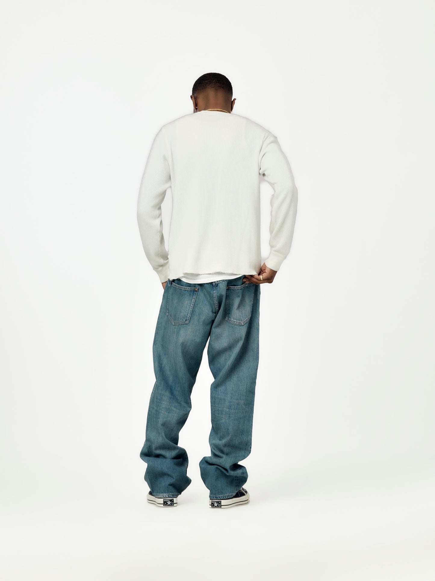 No.2 Washed Denim Pants (Indg)
