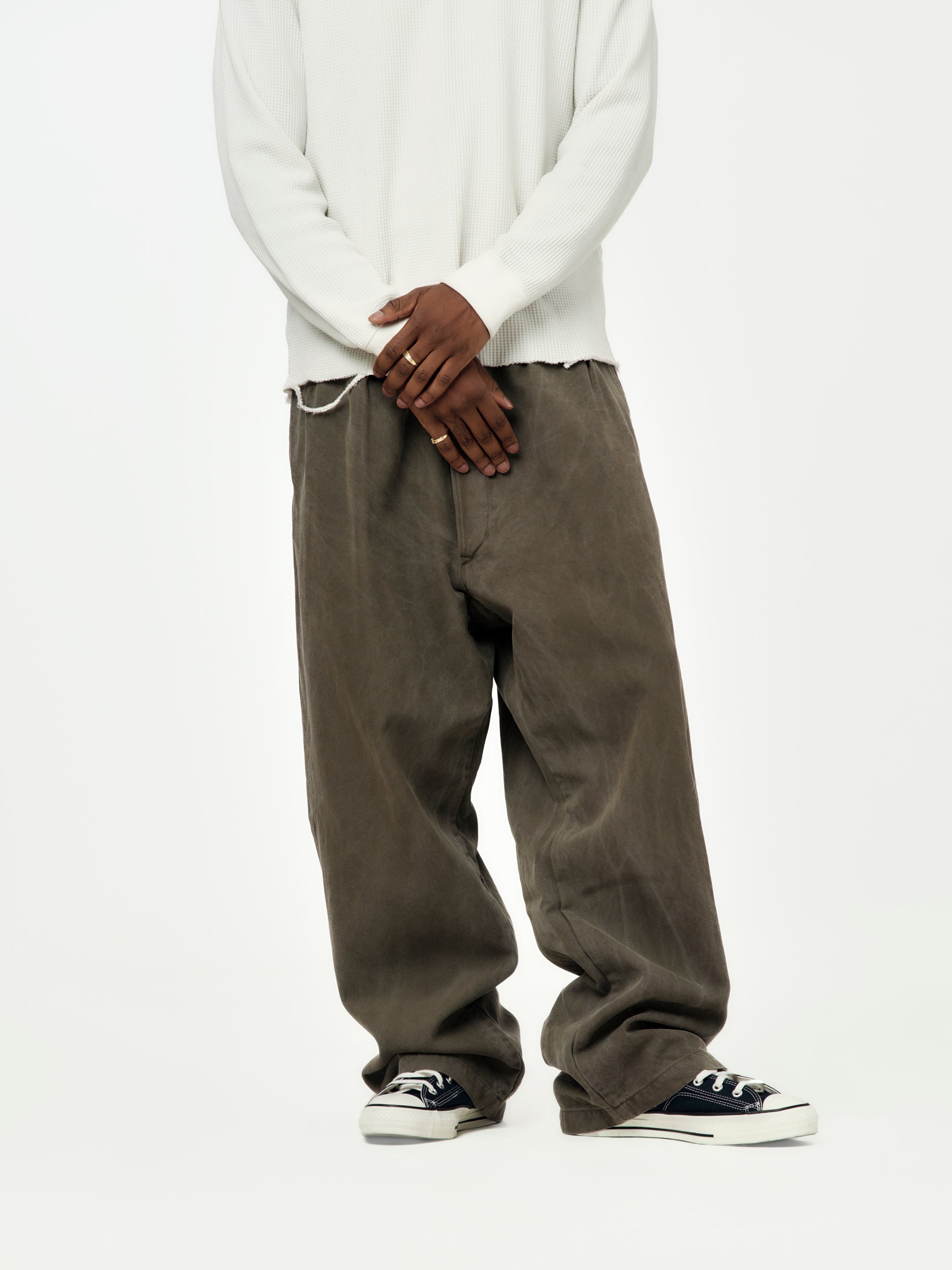 スーツ a.presse British Military Dress Trousers A.PRESSE Silk Cotton WW2 British Army Trousers (Gray