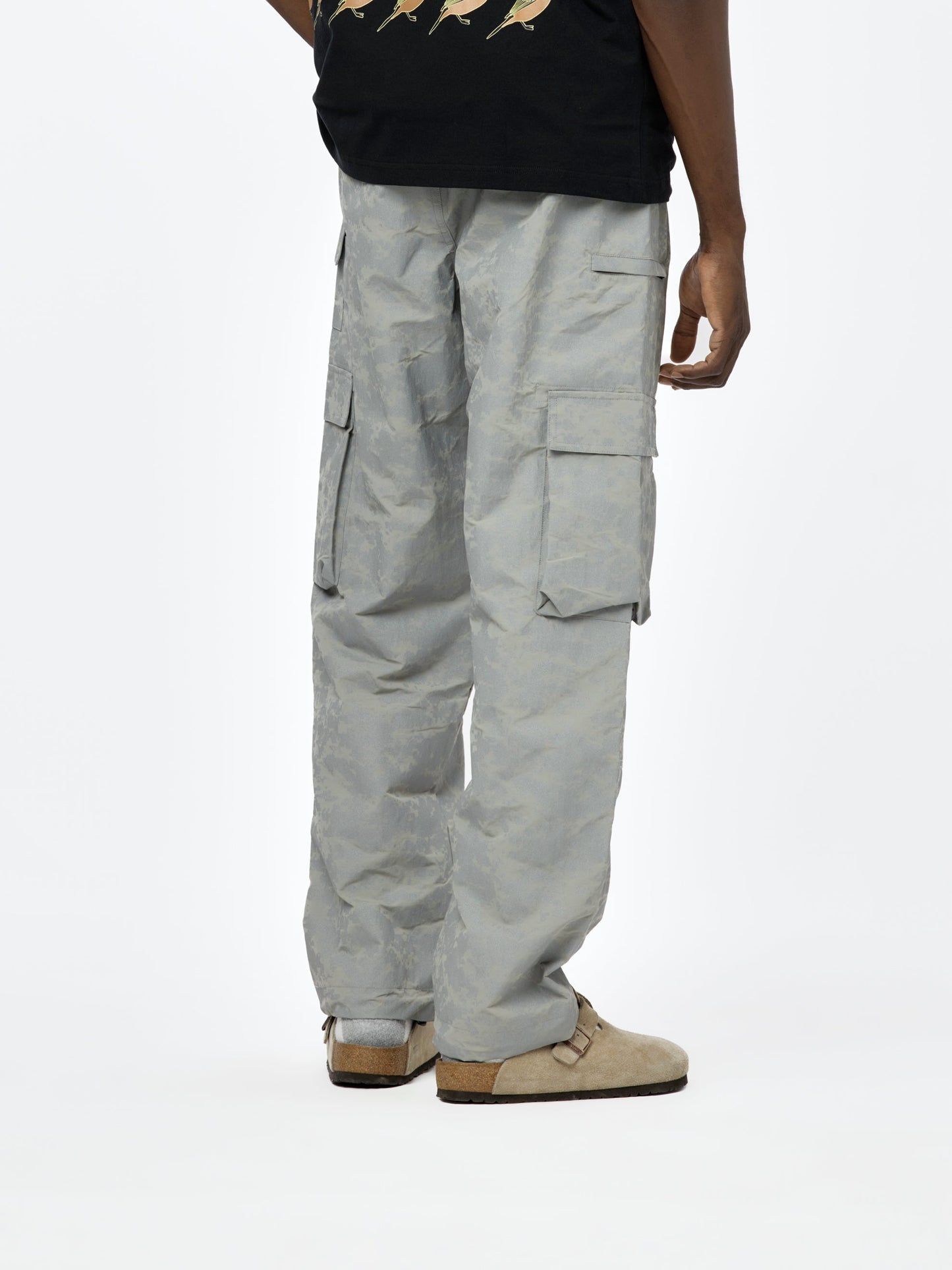 Digi Camo Reflective Cargo Pants (Wild Dove)