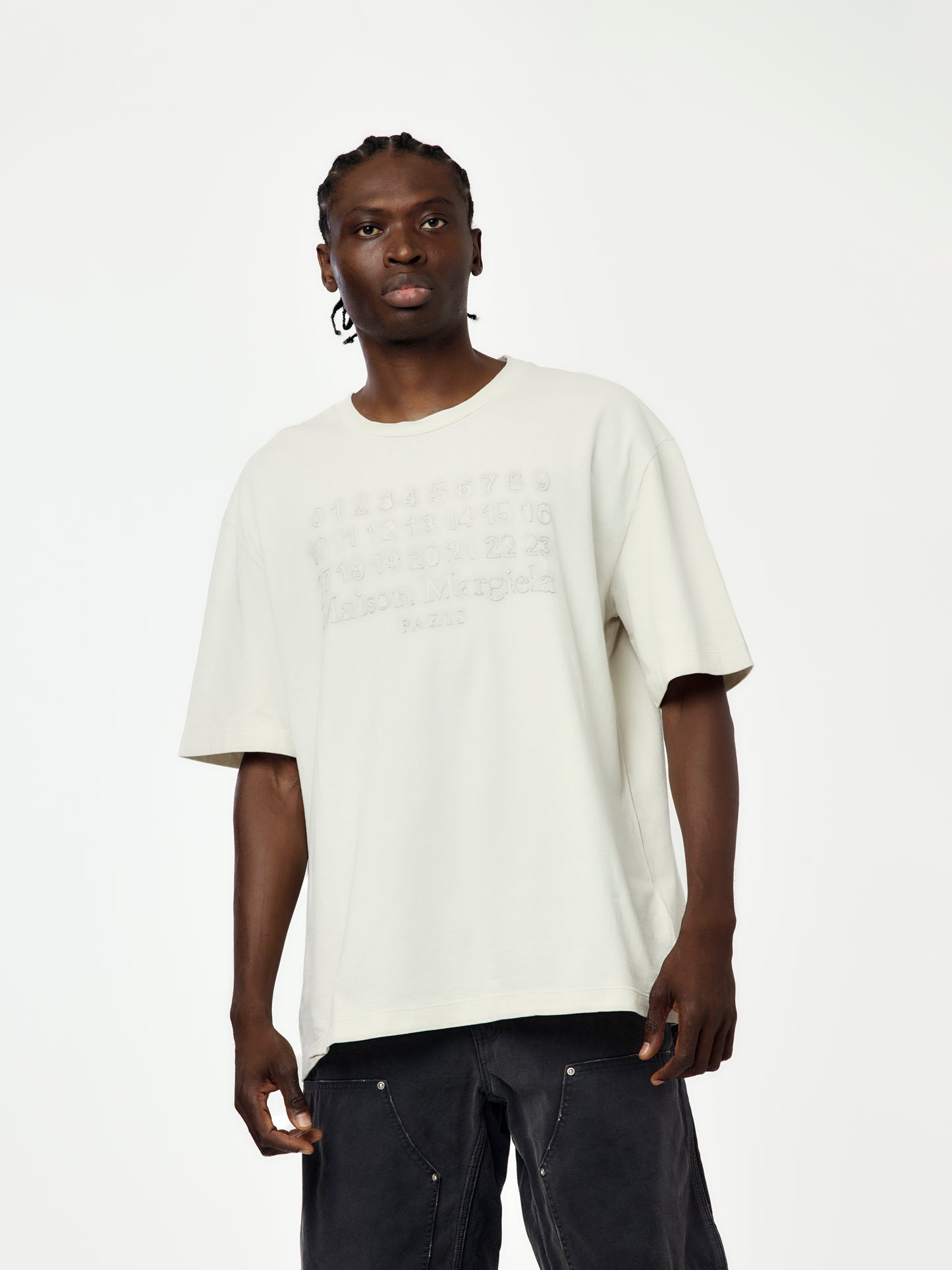 Cotton Jersey T-Shirt (Ecru)