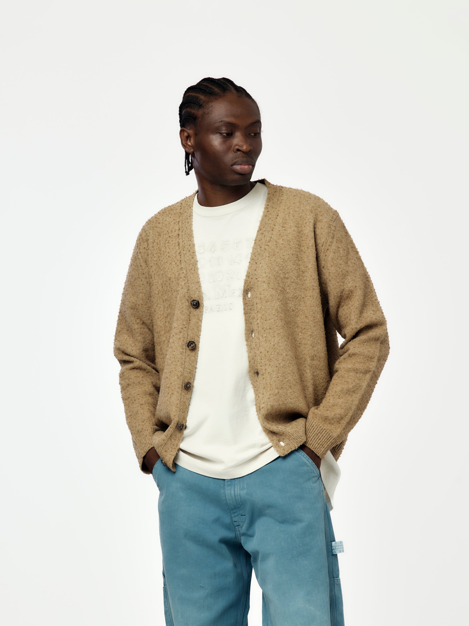 Maison Margiela Cardigan (Walnut) - UNION LOS ANGELES