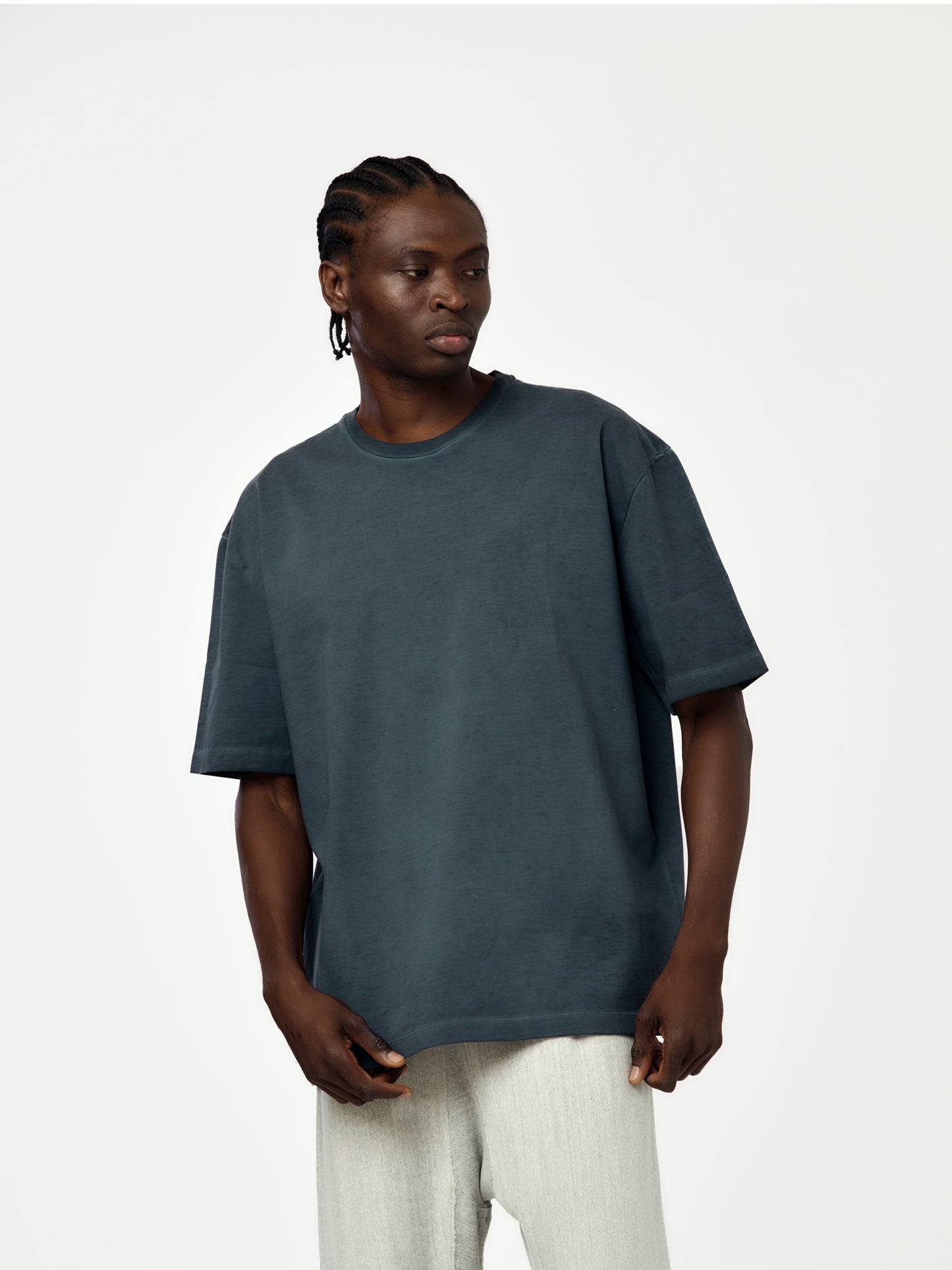 Heavy Jersey T-Shirt (Anthracite)