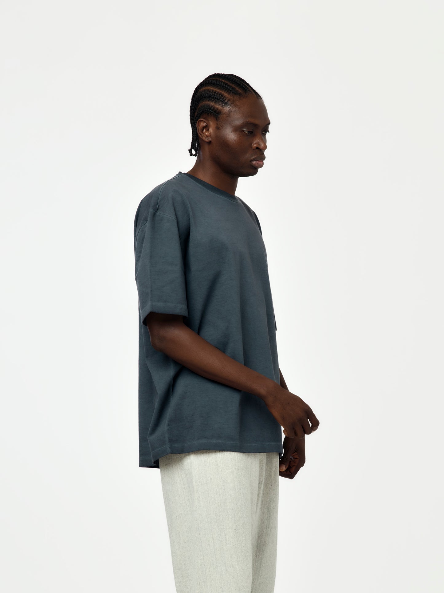 Heavy Jersey T-Shirt (Anthracite)