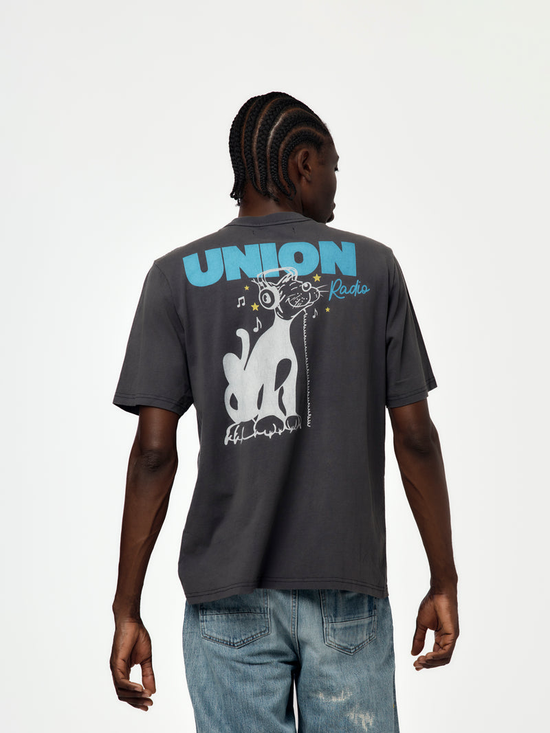 Tuned In Tee (Vintage Black)