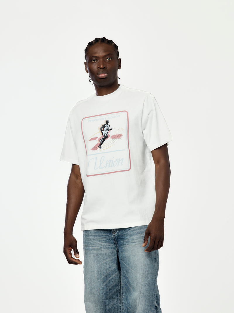 Track Tee (Cream)