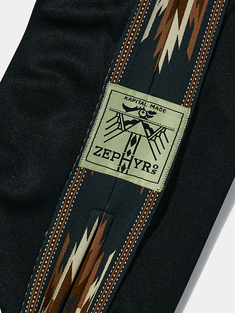 Smooth Jersey KOCHI & ZEPHYR Track Pants (Side Line) (Black)30268405252173