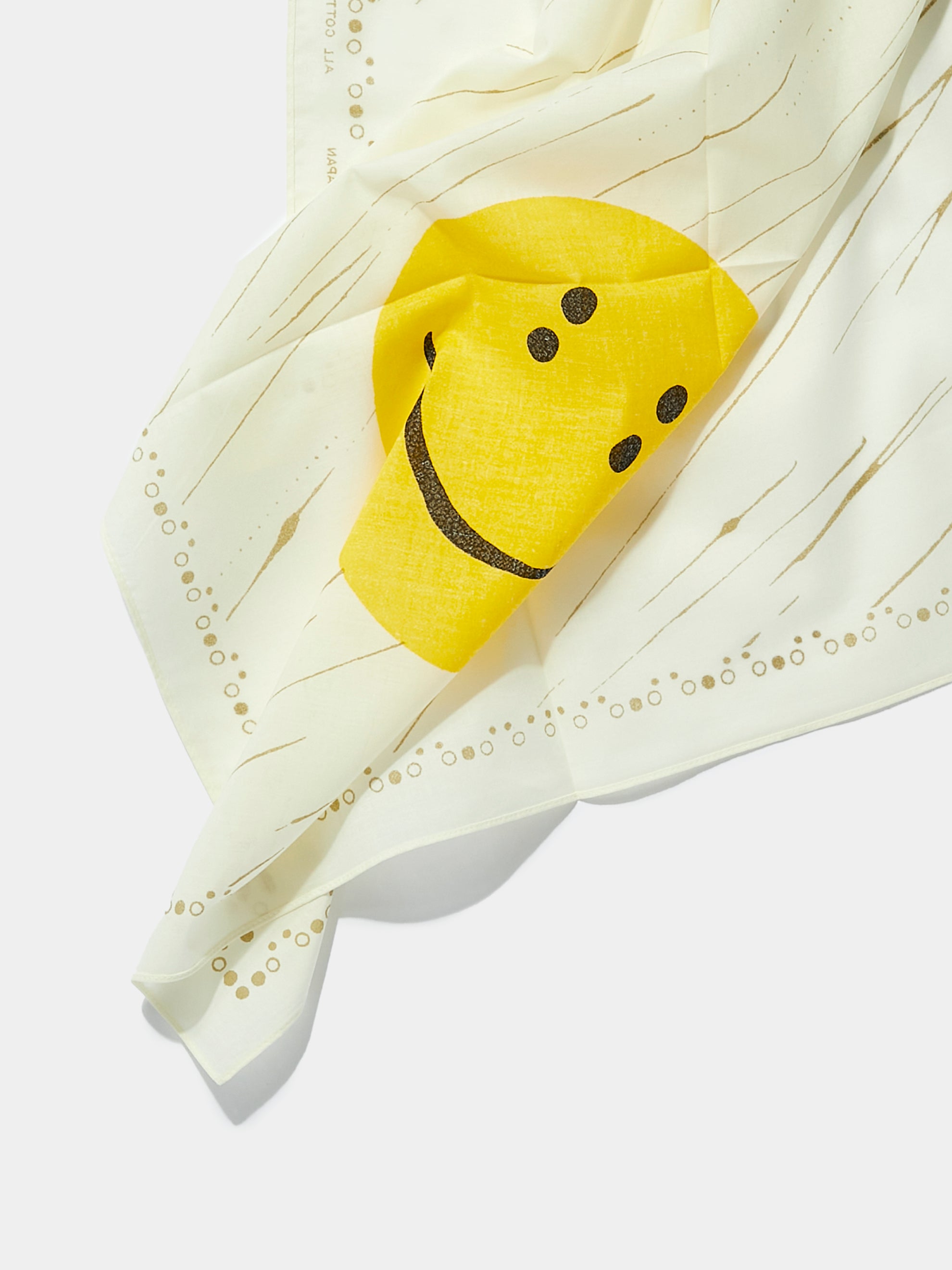 Fastcolor Selvedge Bandanna (RAINBOWY) (White)