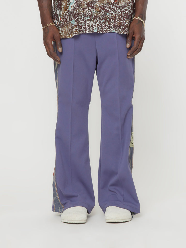 年間ランキング6年連続受賞】 STRIPE SHAREEF WIDE Purple PANTS