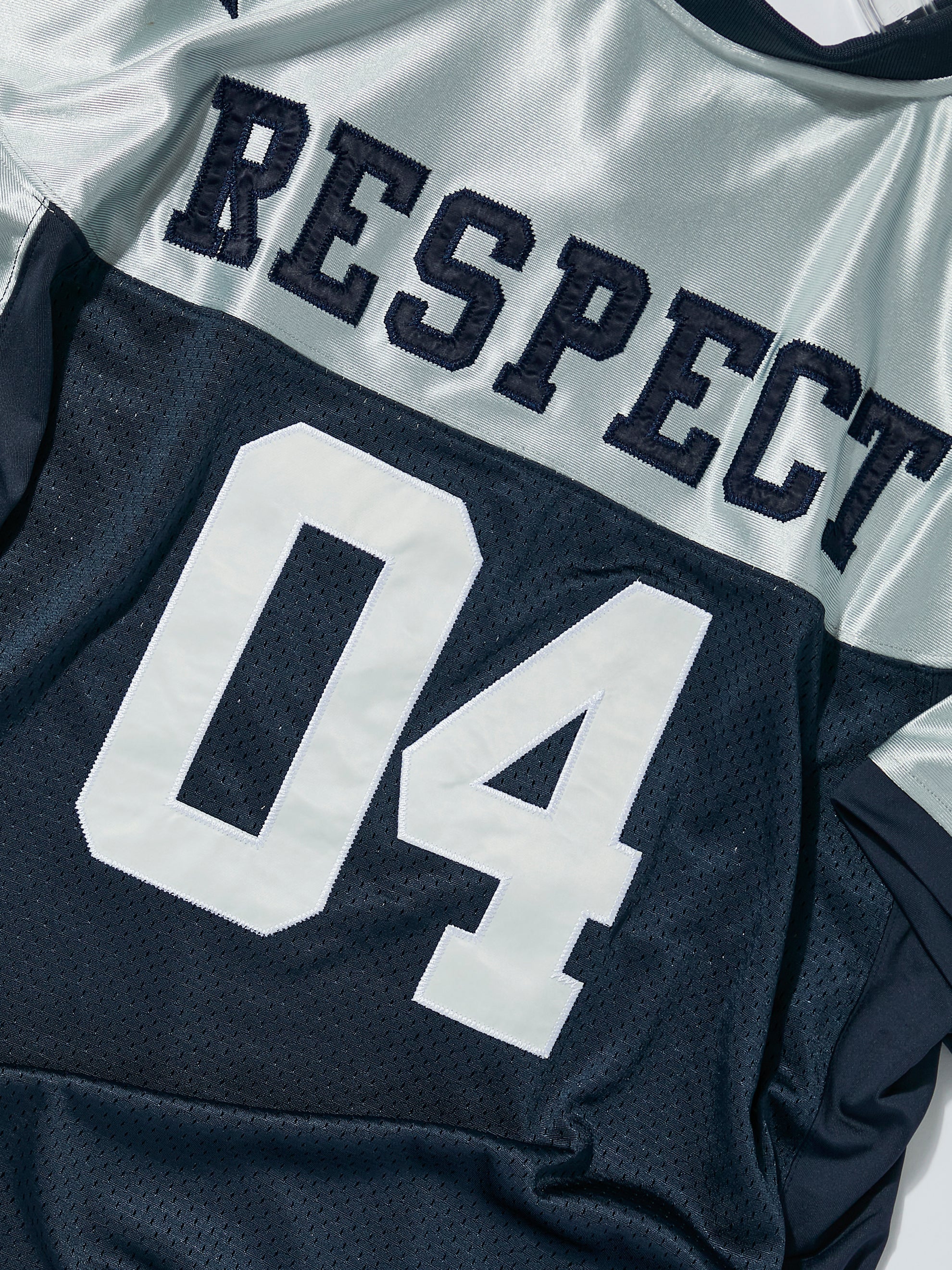 Patta Respect Football Jersey - Blue Nights / Pearl Blue - XL - Men