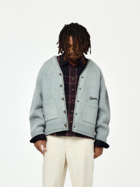 Union Los Angeles Julian Cardigan (Light Blue) - UNION LOS