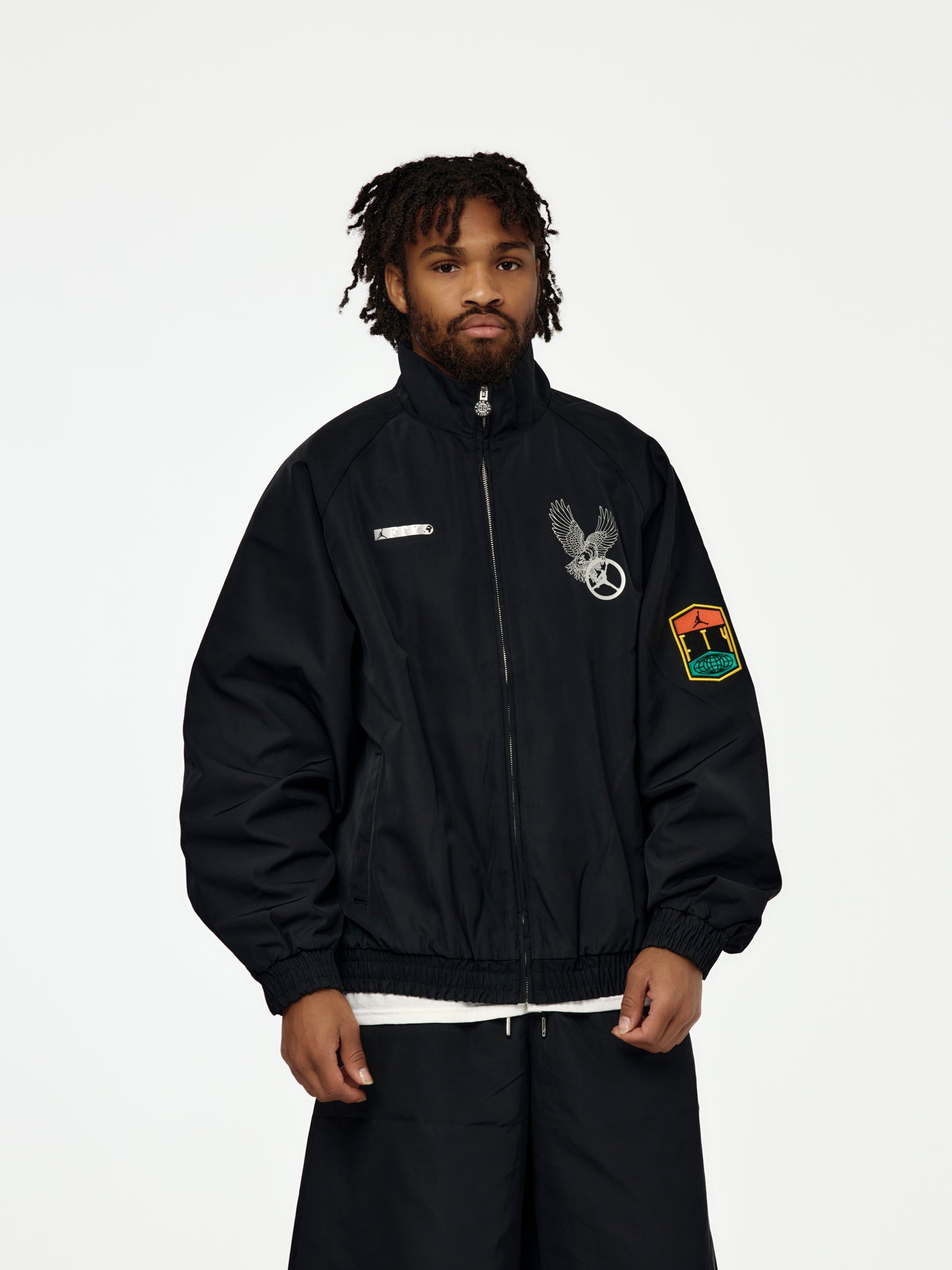 Free The Youth x Jordan Track Jacket (Black)