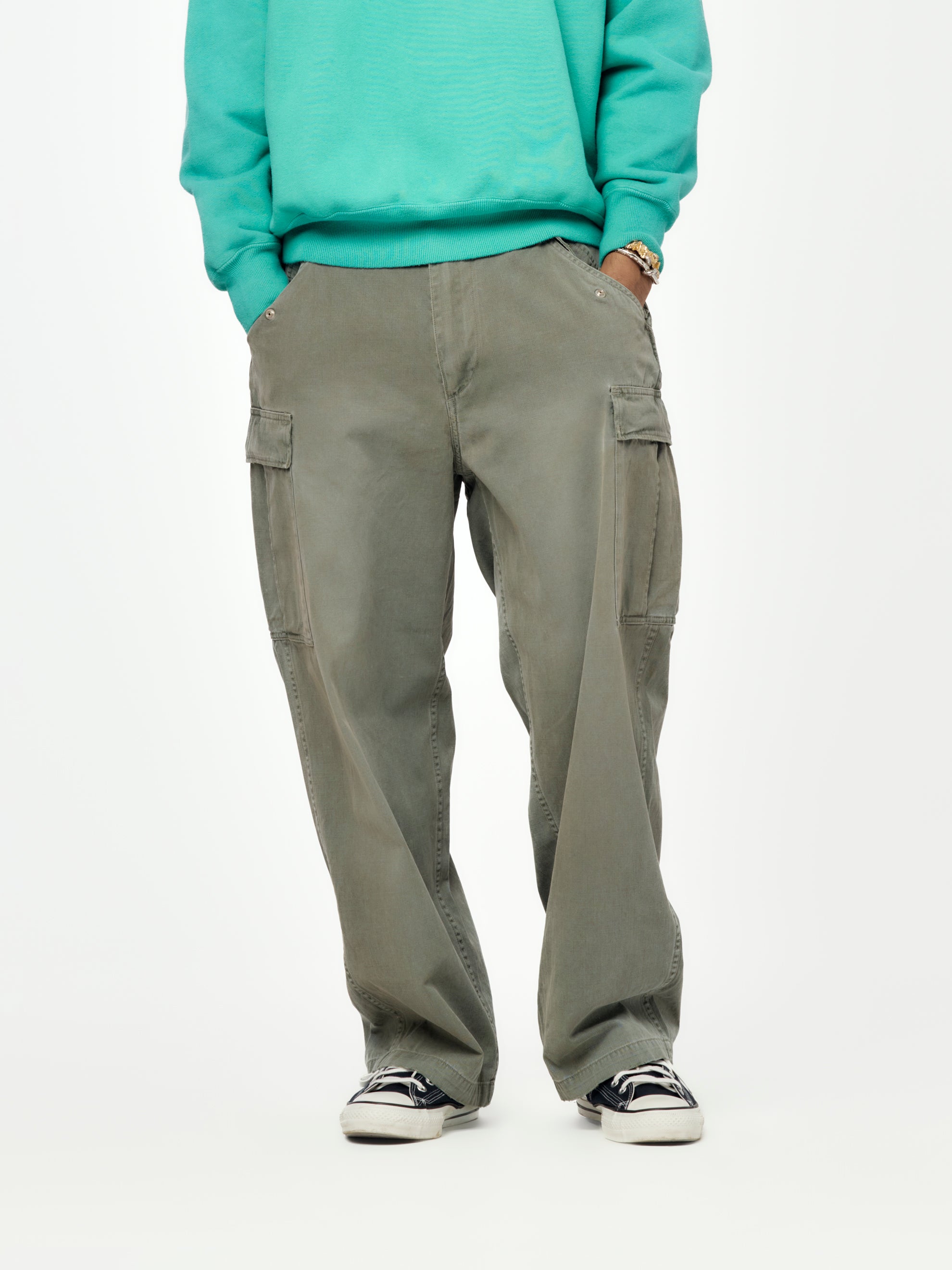 A.PRESSE Vintage M-51 Pants (Sage) - UNION LOS ANGELES