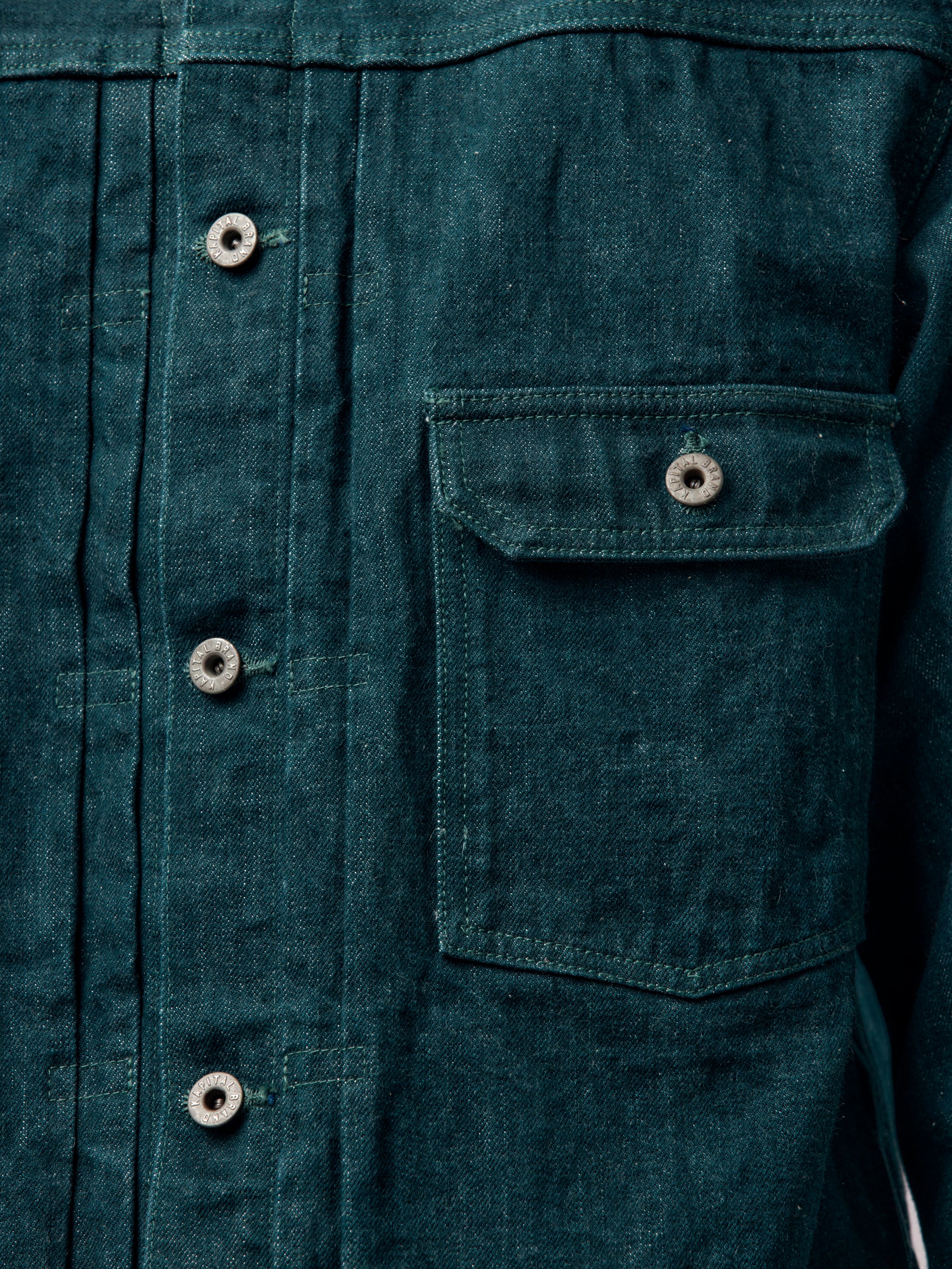 Kapital No.4 Plant Dye Denim 1St JKT NO4 - UNION LOS ANGELES