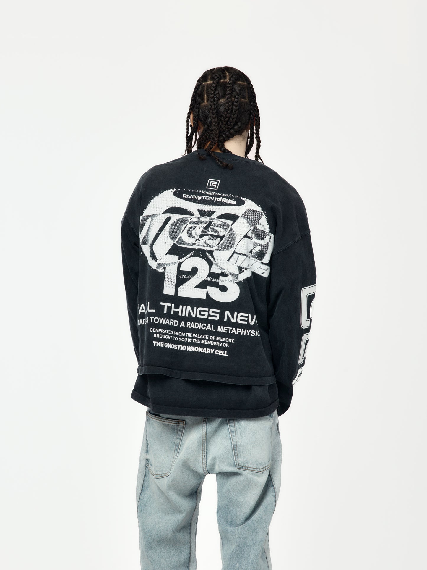 Meta Alma CVA LS Tee (Vintage Black/Blue)