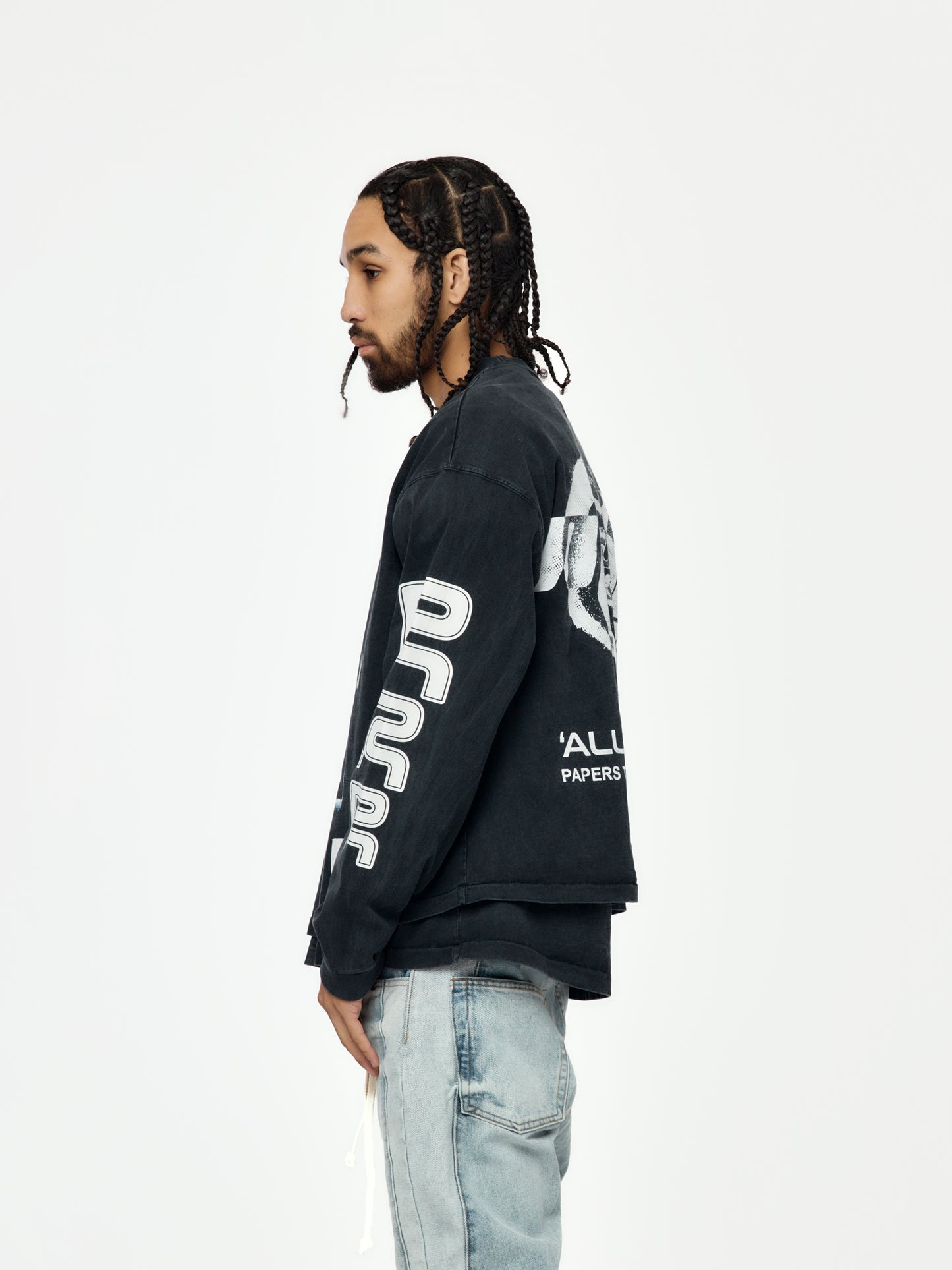 Meta Alma CVA LS Tee (Vintage Black/Blue)