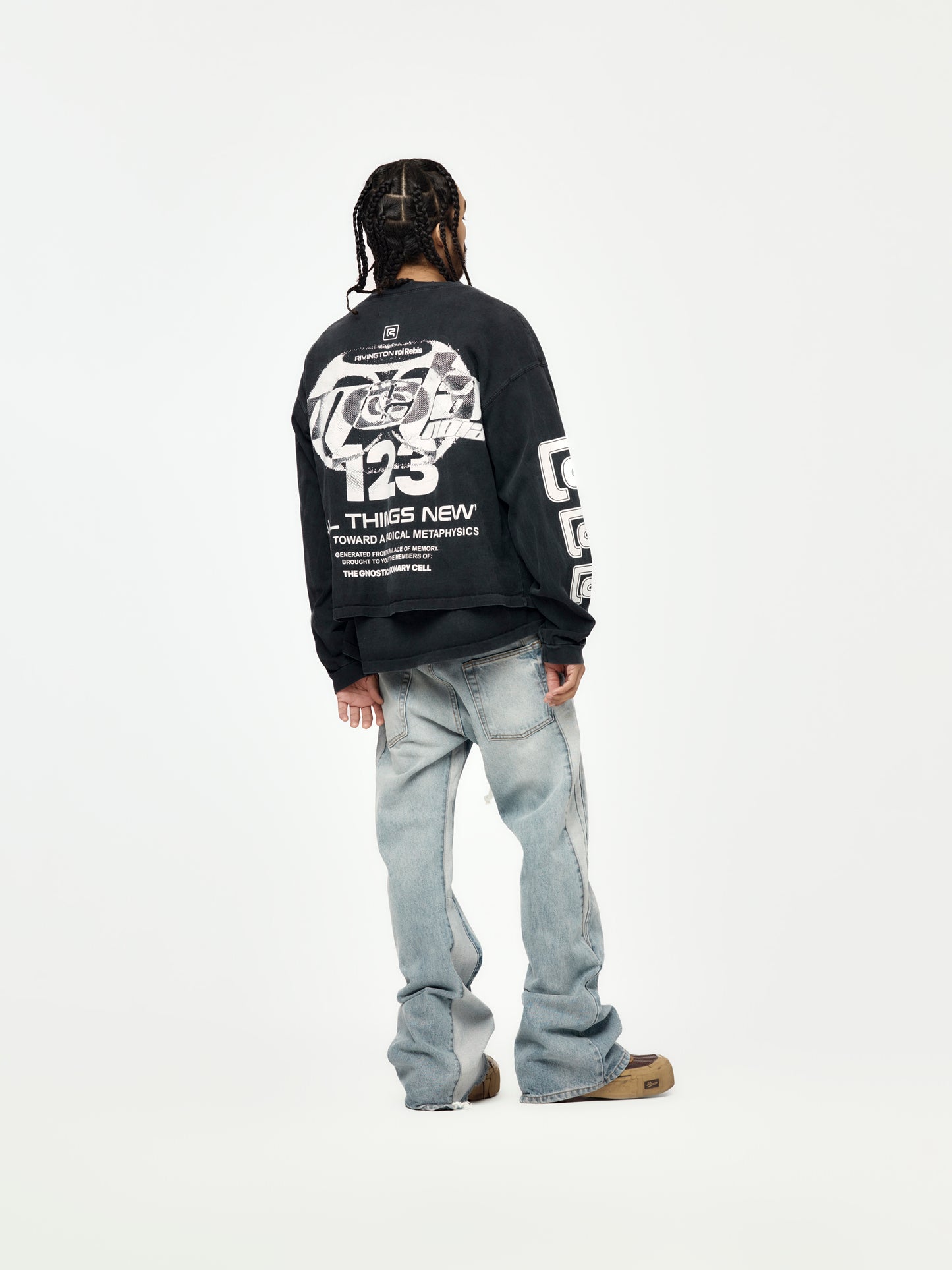Meta Alma CVA LS Tee (Vintage Black/Blue)