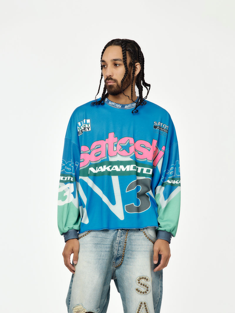 Speedway Longsleeve (Blue)