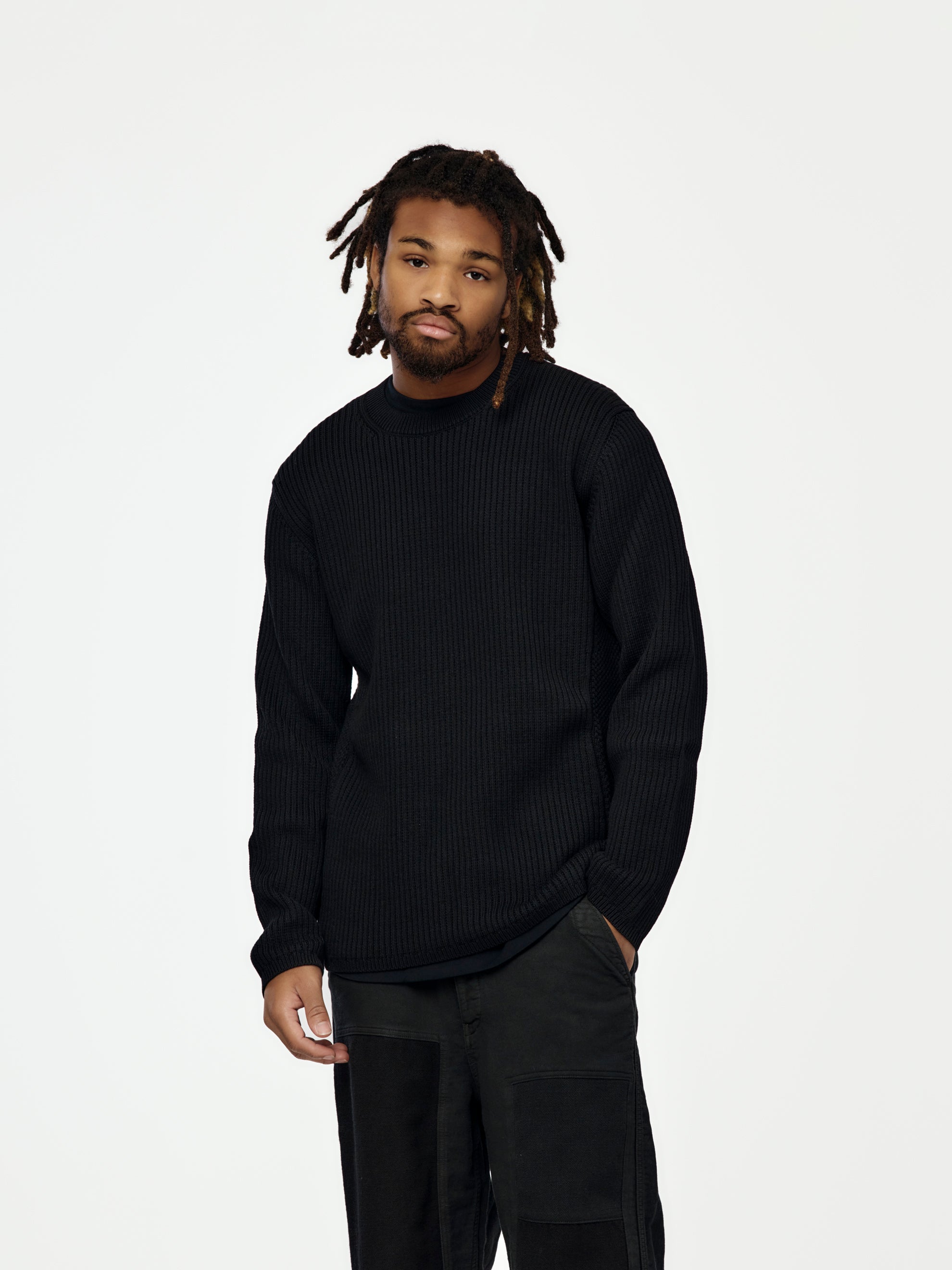 Comme Des Garcons Homme Plus MEN'S SWEATER (BLACK) - UNION