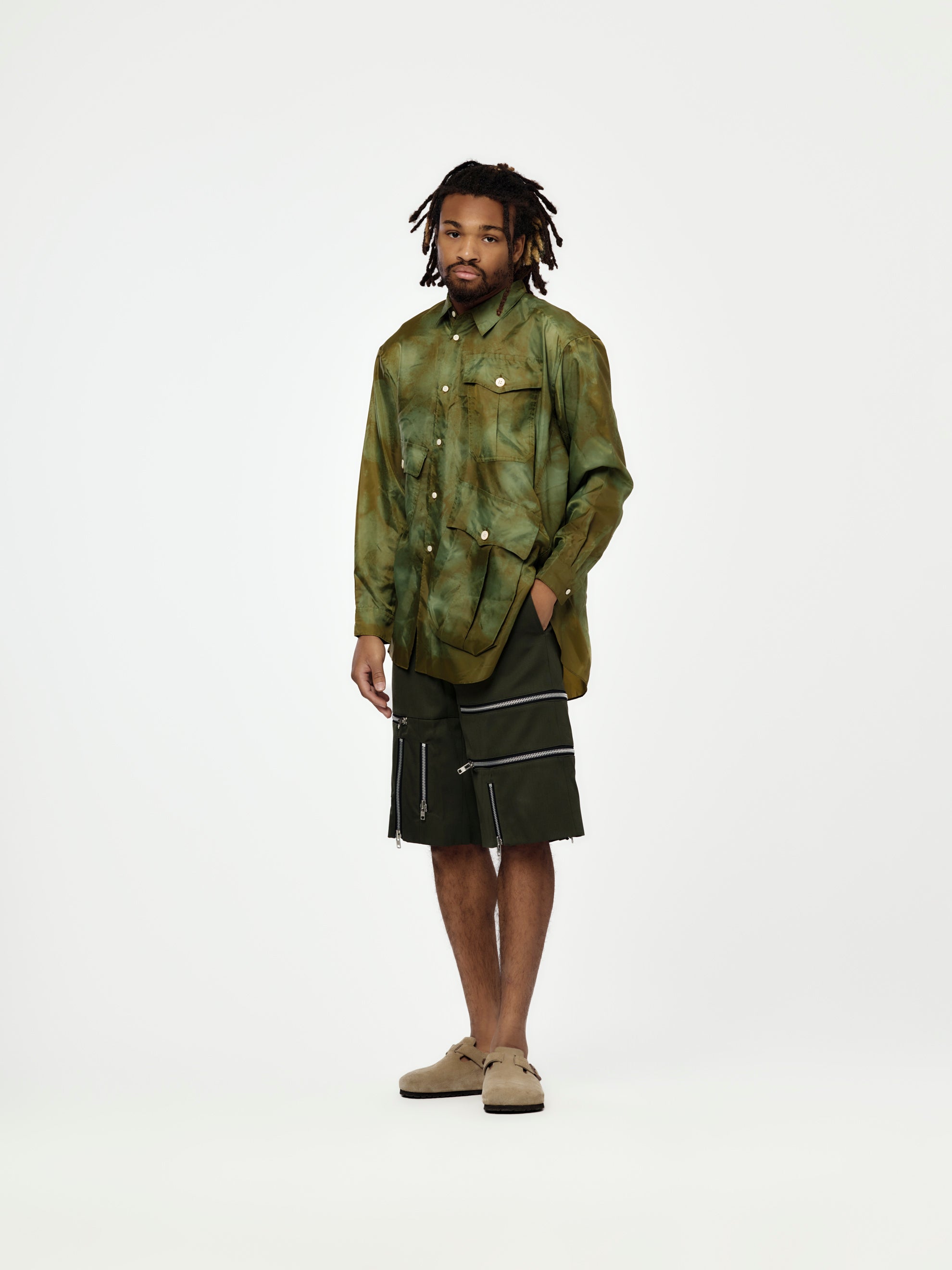 Comme Des Garcons Homme Plus MEN'S SHIRT (KHAKI) - UNION LOS ANGELES