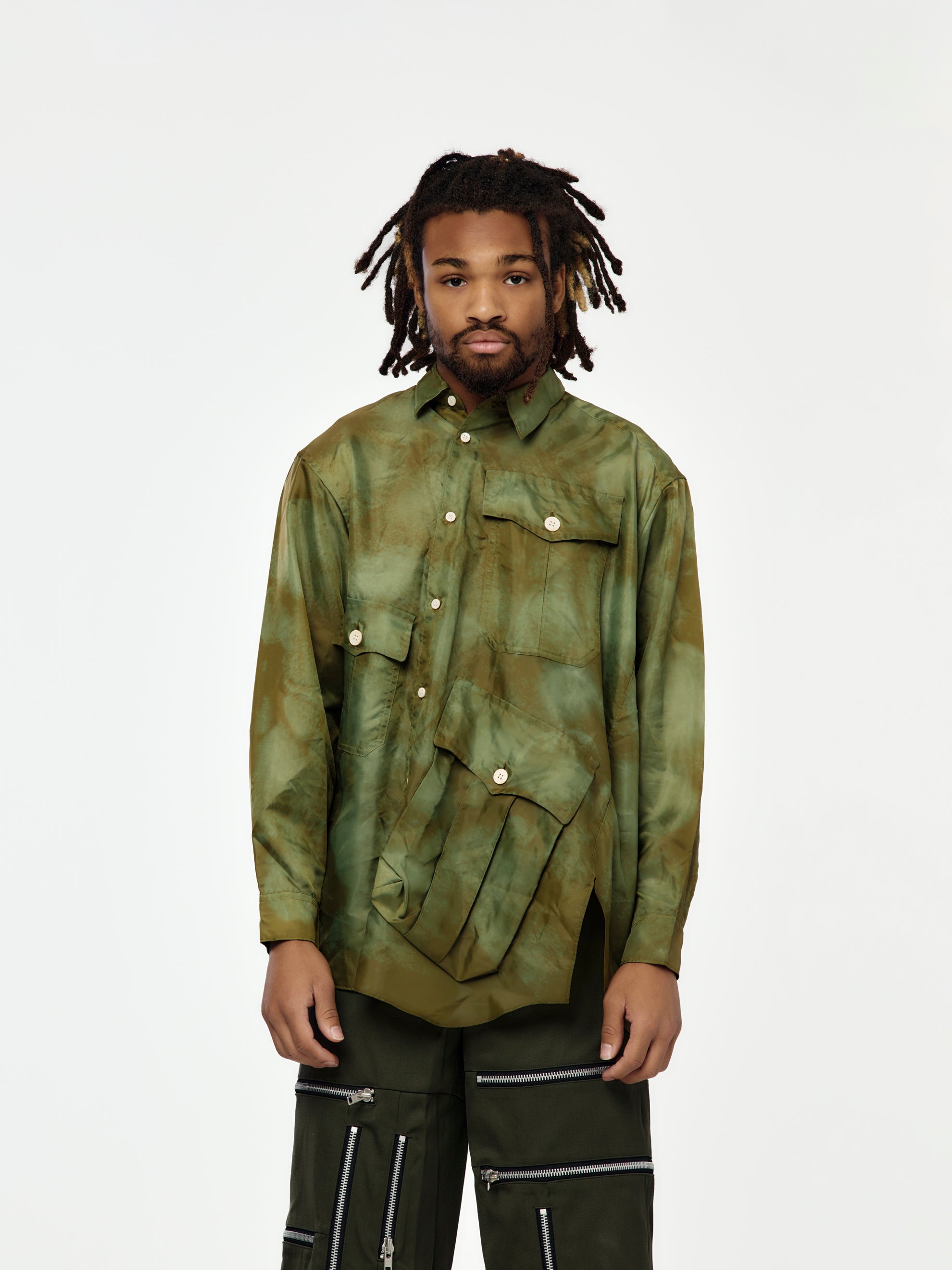 Comme Des Garcons Homme Plus MEN'S SHIRT (KHAKI) - UNION LOS ANGELES