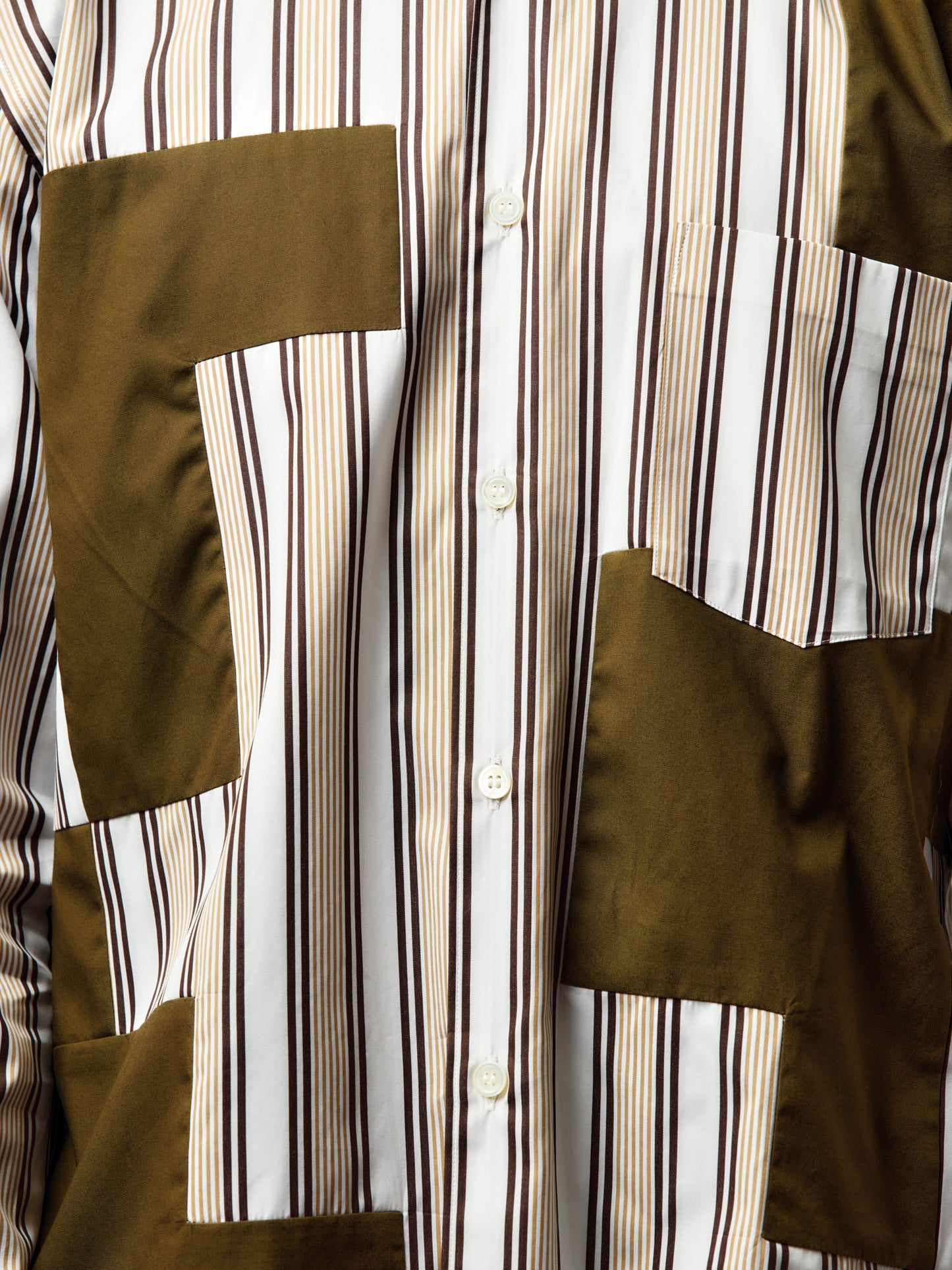 MEN'S SHIRT (WHITE/BROWN/KHAKI)