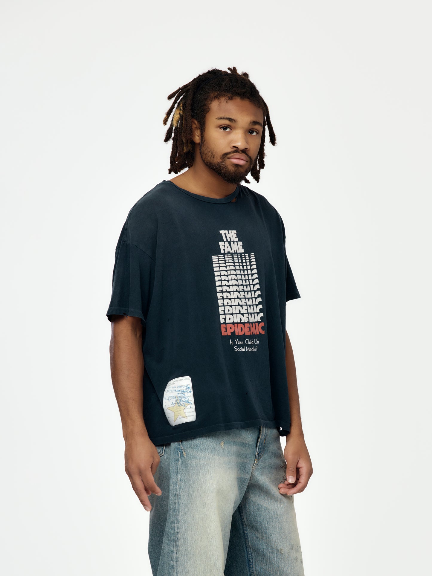 Fame Epidemic Tee (Vintage Black)