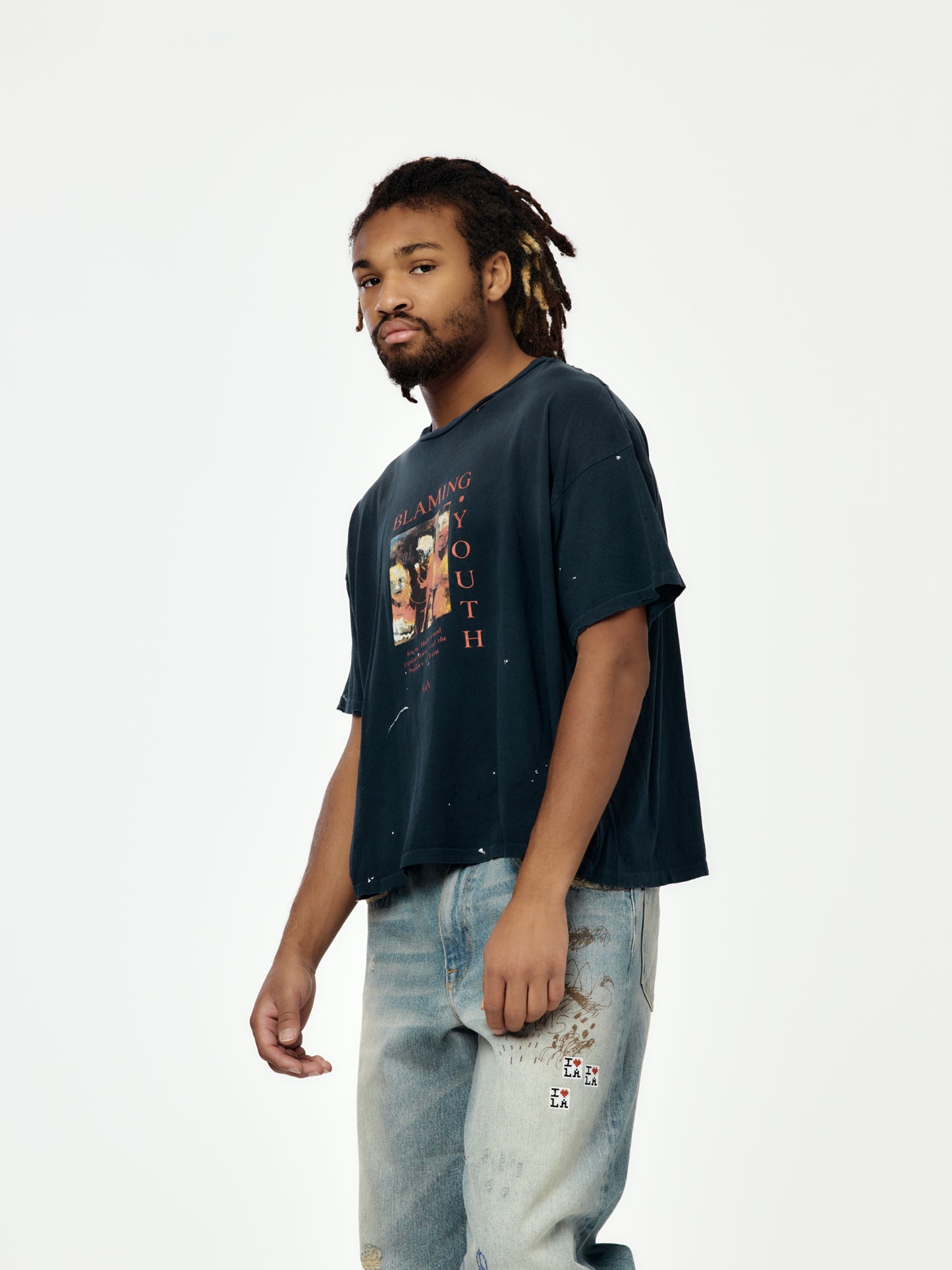 Blaming Youth Tee (Vintage Black)