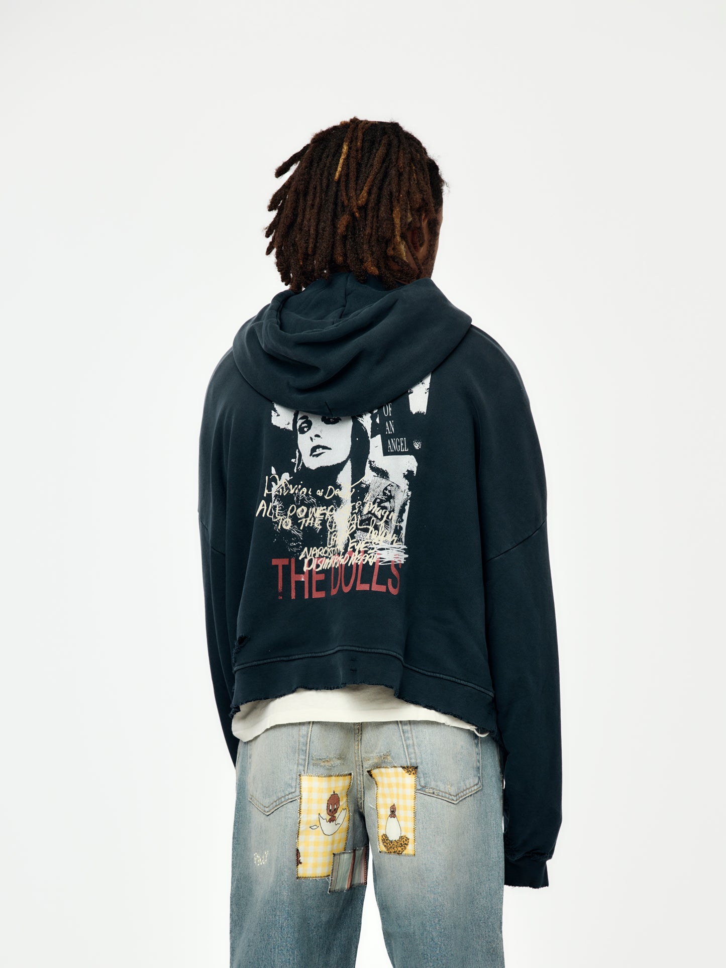 Valley Of Dolls Hooded Sweatshirt (Vintage Black)