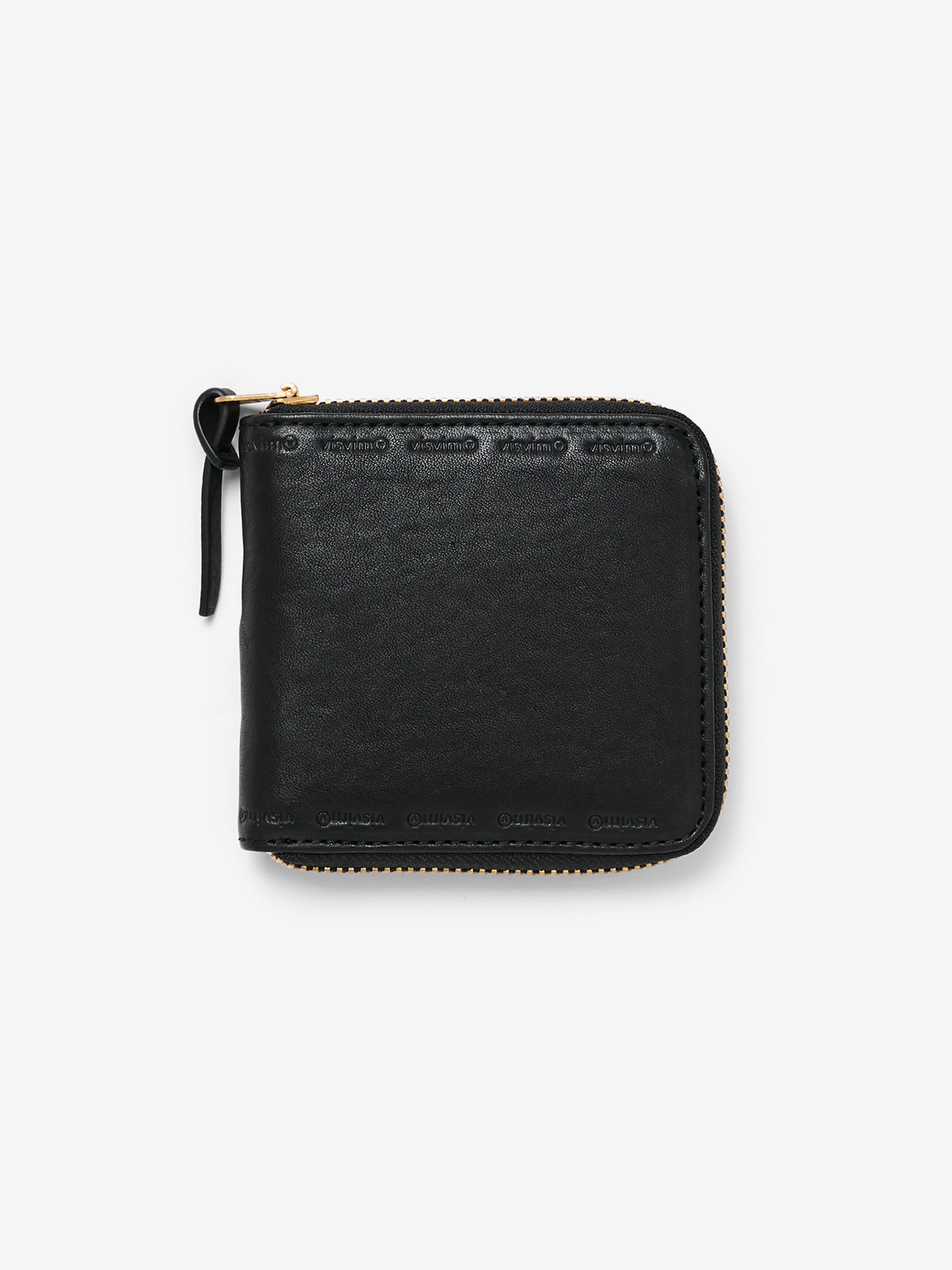 visvim レザーウォレット Visvim LEATHER BI-FOLD WALLET (BLACK) - UNION LOS ANGELES