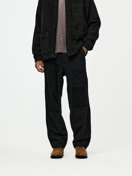 極美品 visvim CORONEL PANTS DMGD BLACK 091225_VISVIM_MODEL007_grande.