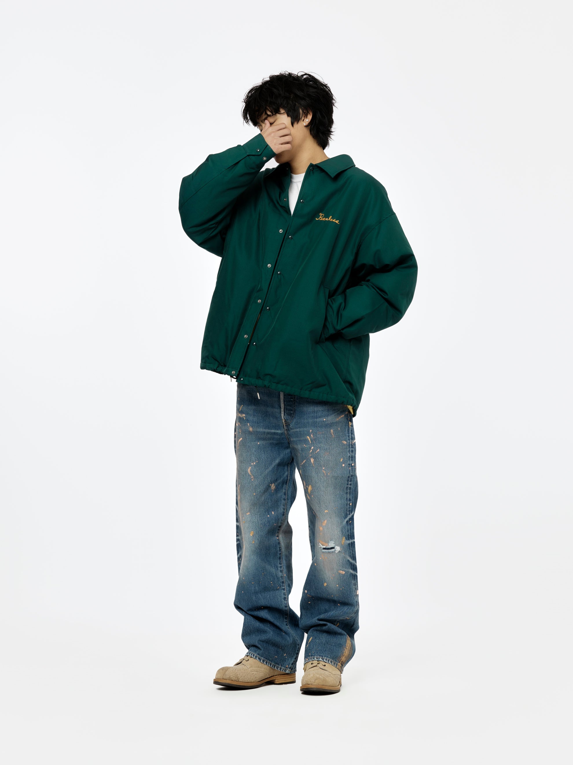 Visvim COACH DOWN JKT (Green) - UNION LOS ANGELES